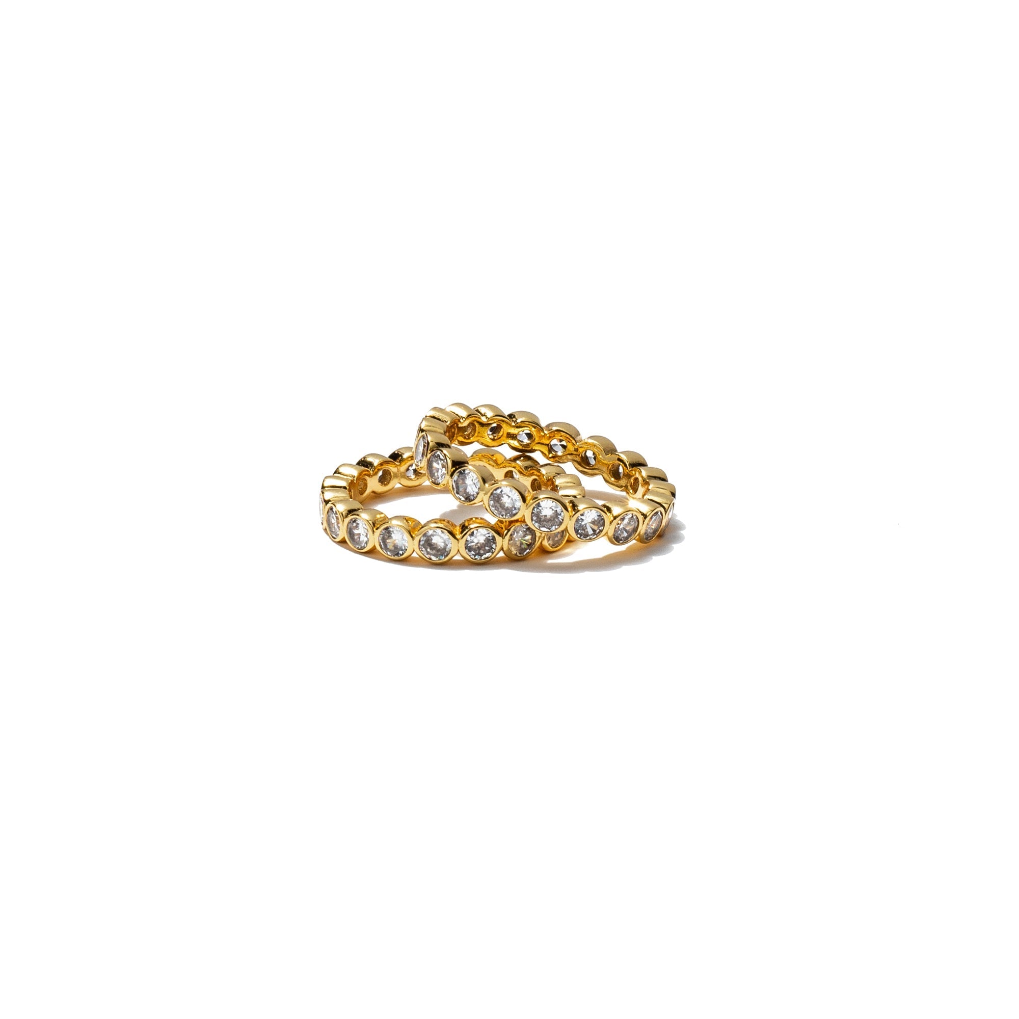 18K Gold Tennis Ring
