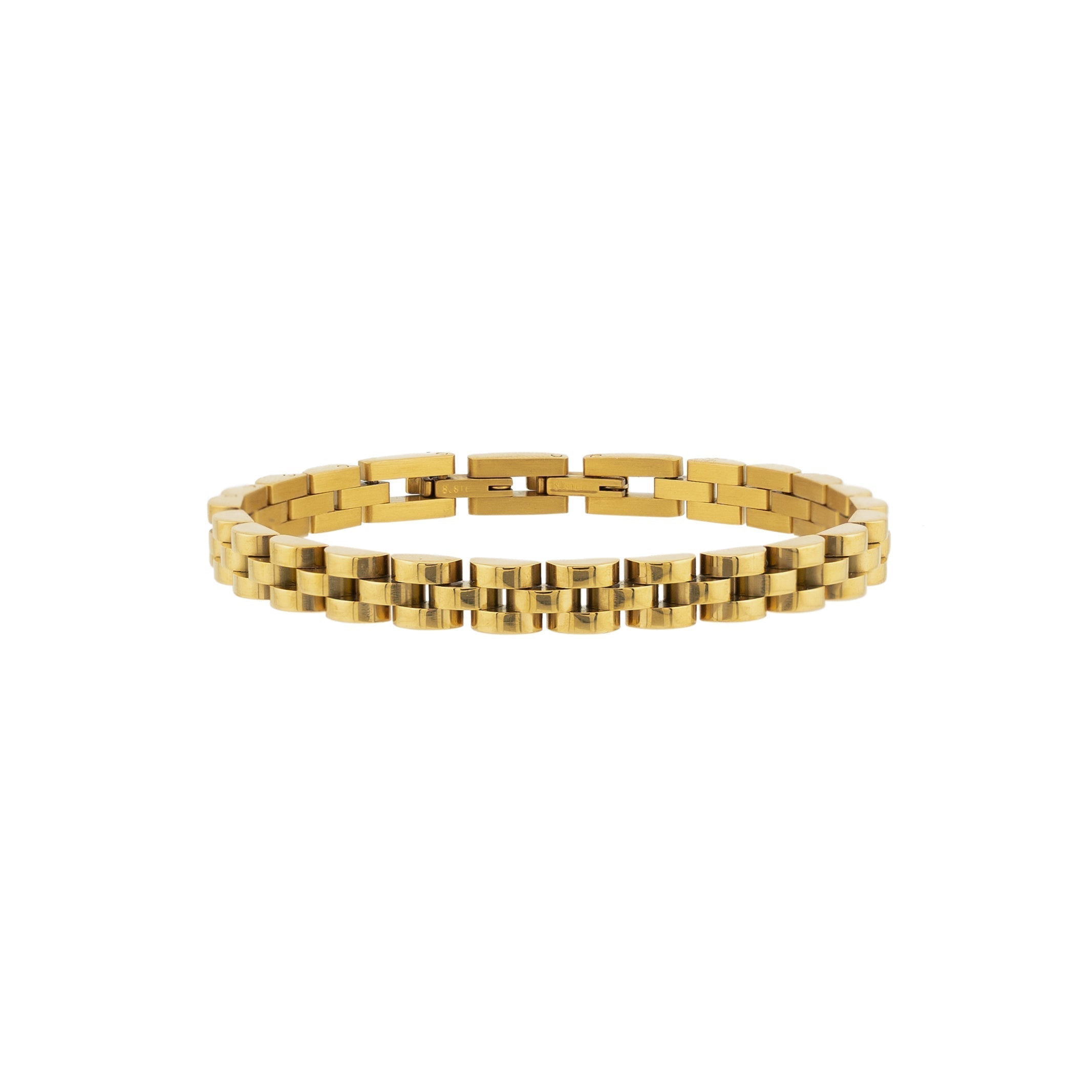 Waterproof Gold Dainty Watch Band Bracelet
