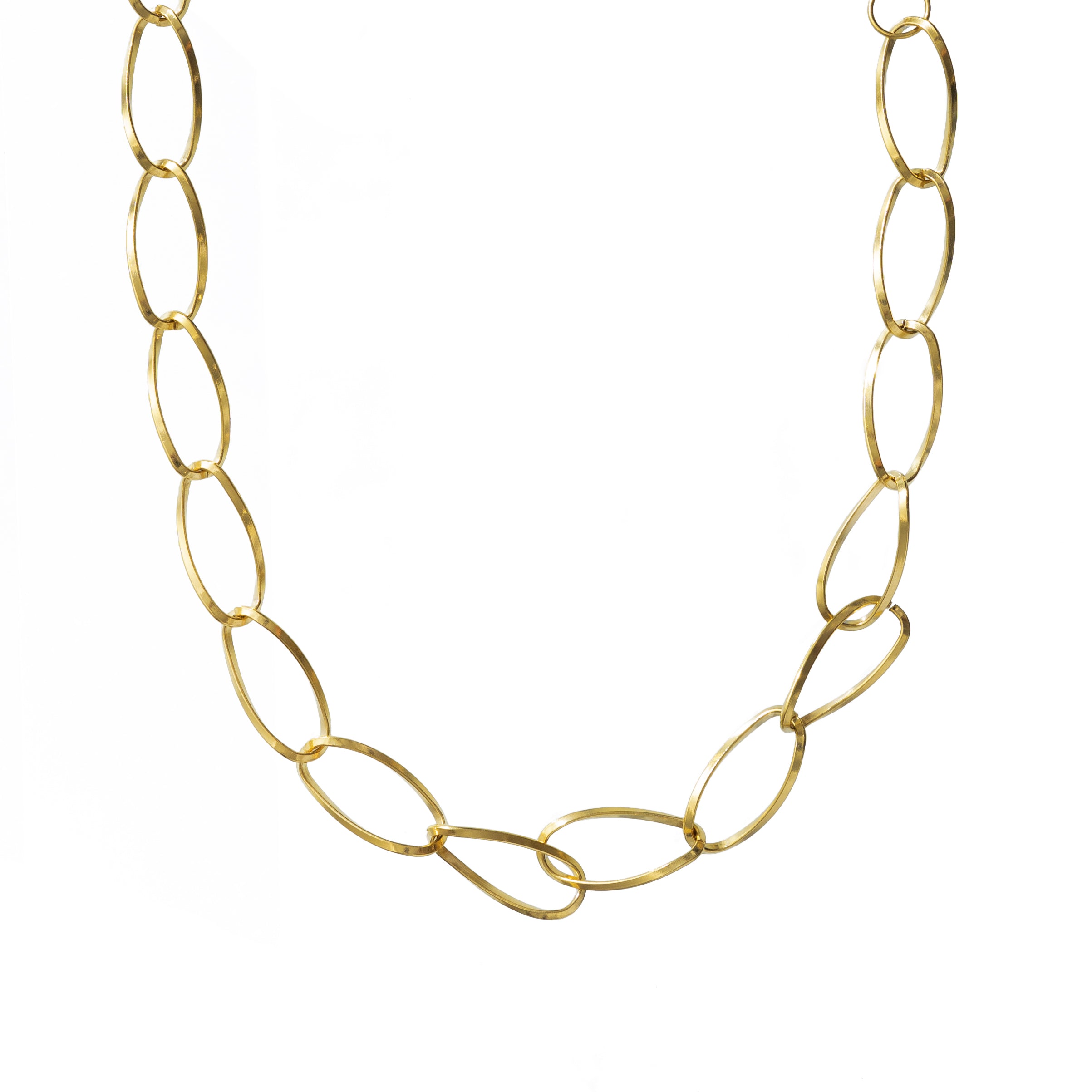 Waterproof Gold Big Thin Chain
