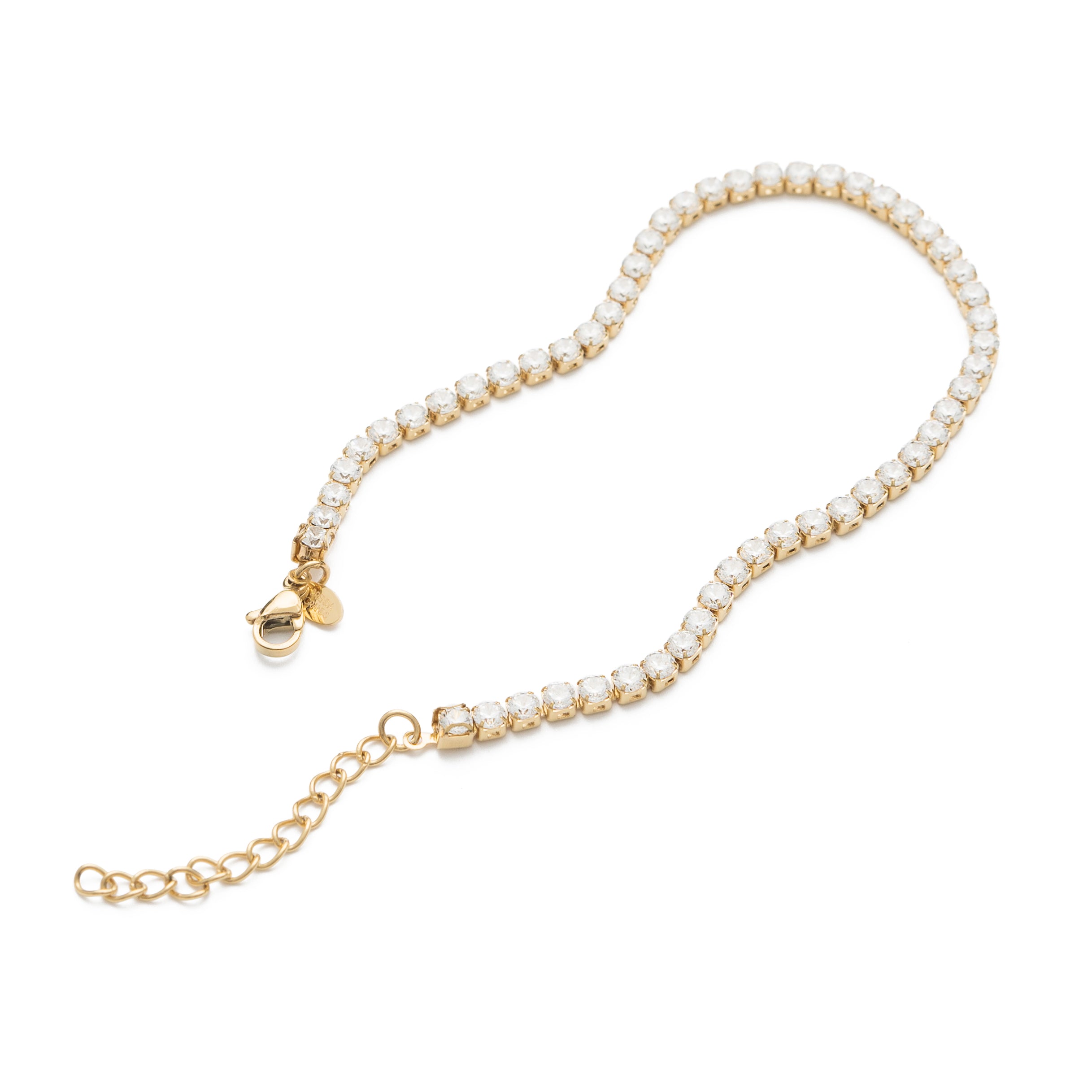 Waterproof Tennis Anklet