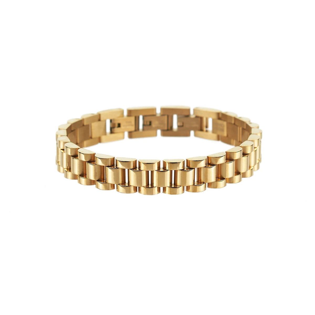 Waterproof Gold Watch Band Bracelet