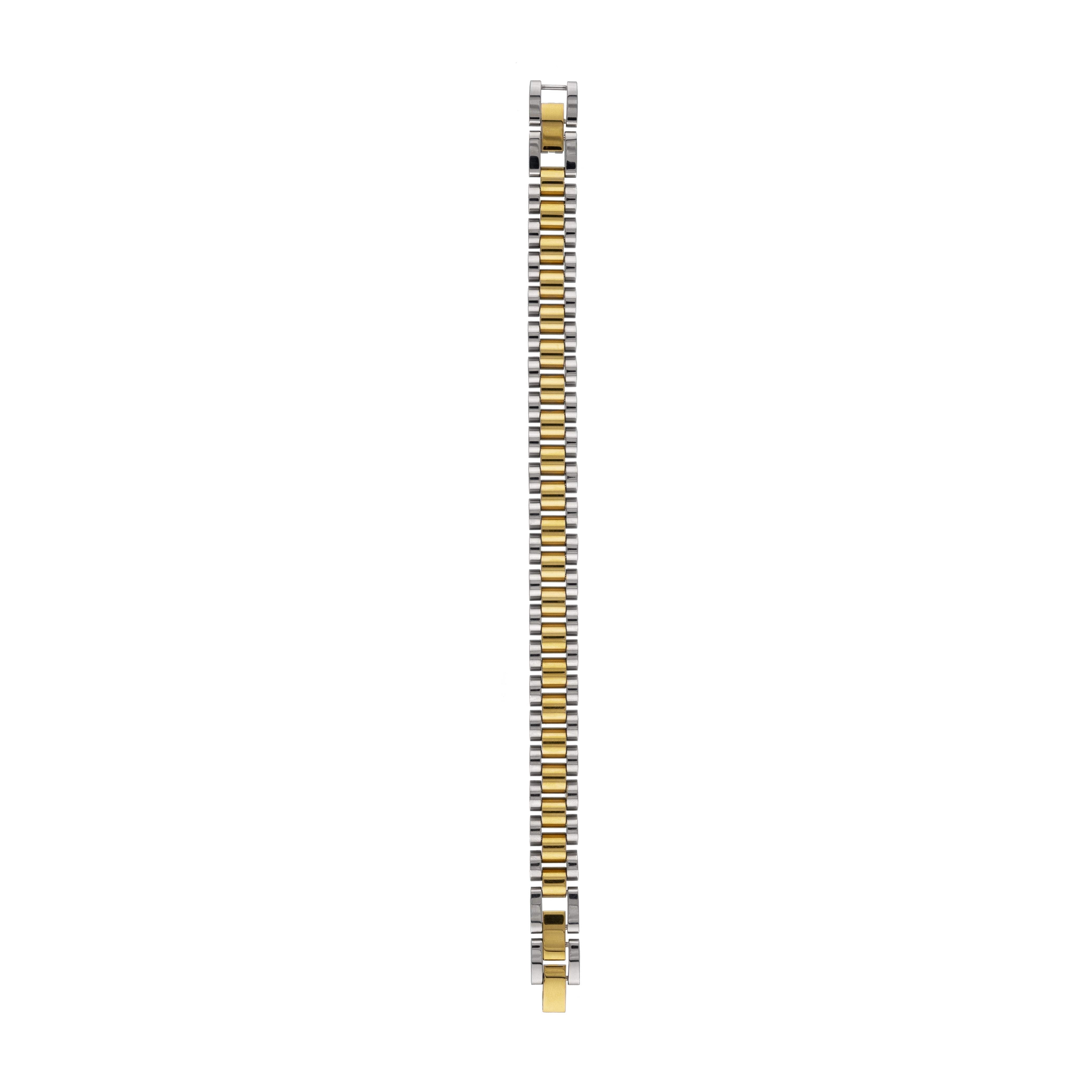 Waterproof Two Tone Watch Band Bracelet
