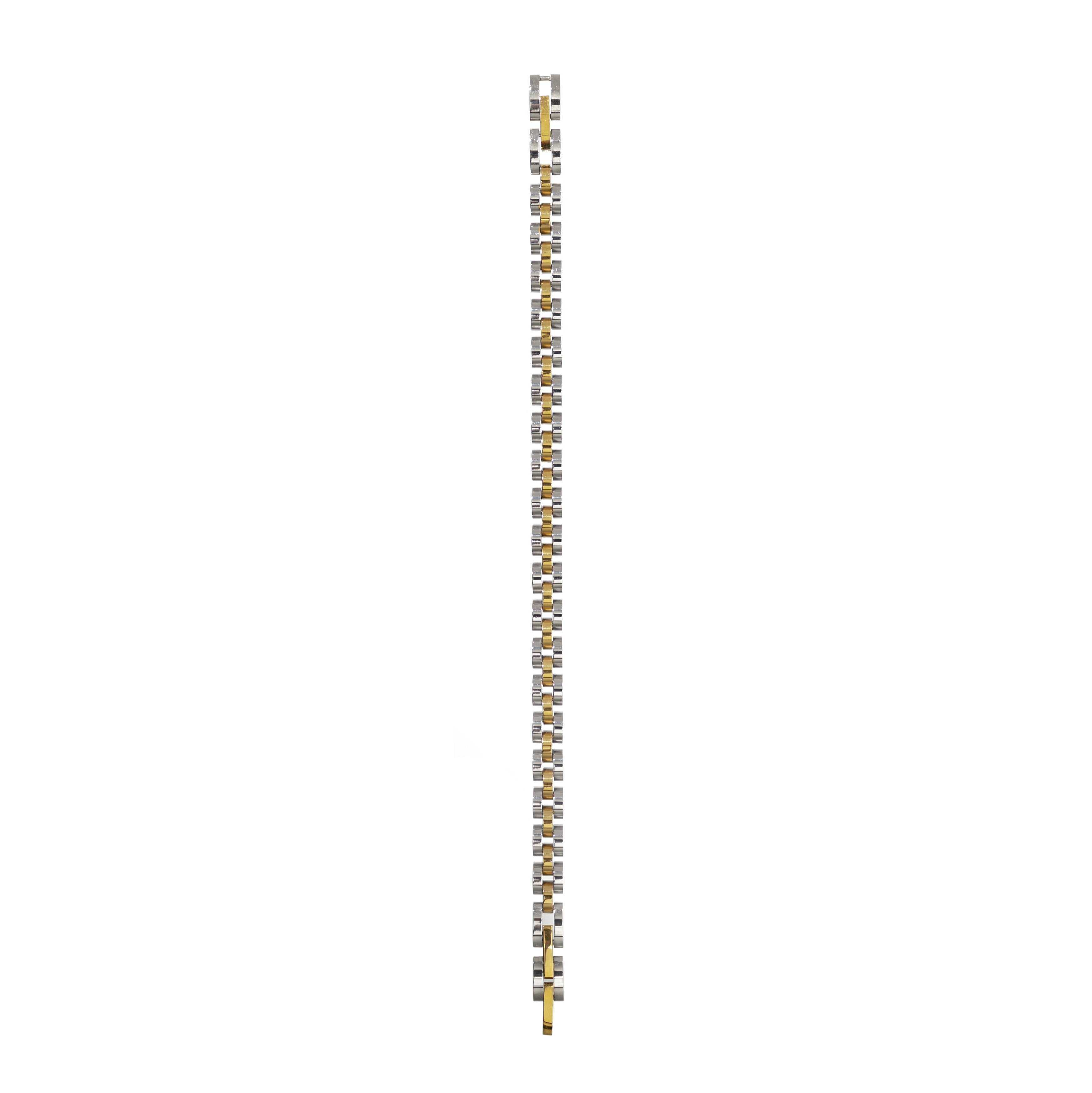 Waterproof Two-Tone Dainty Watch Band Bracelet