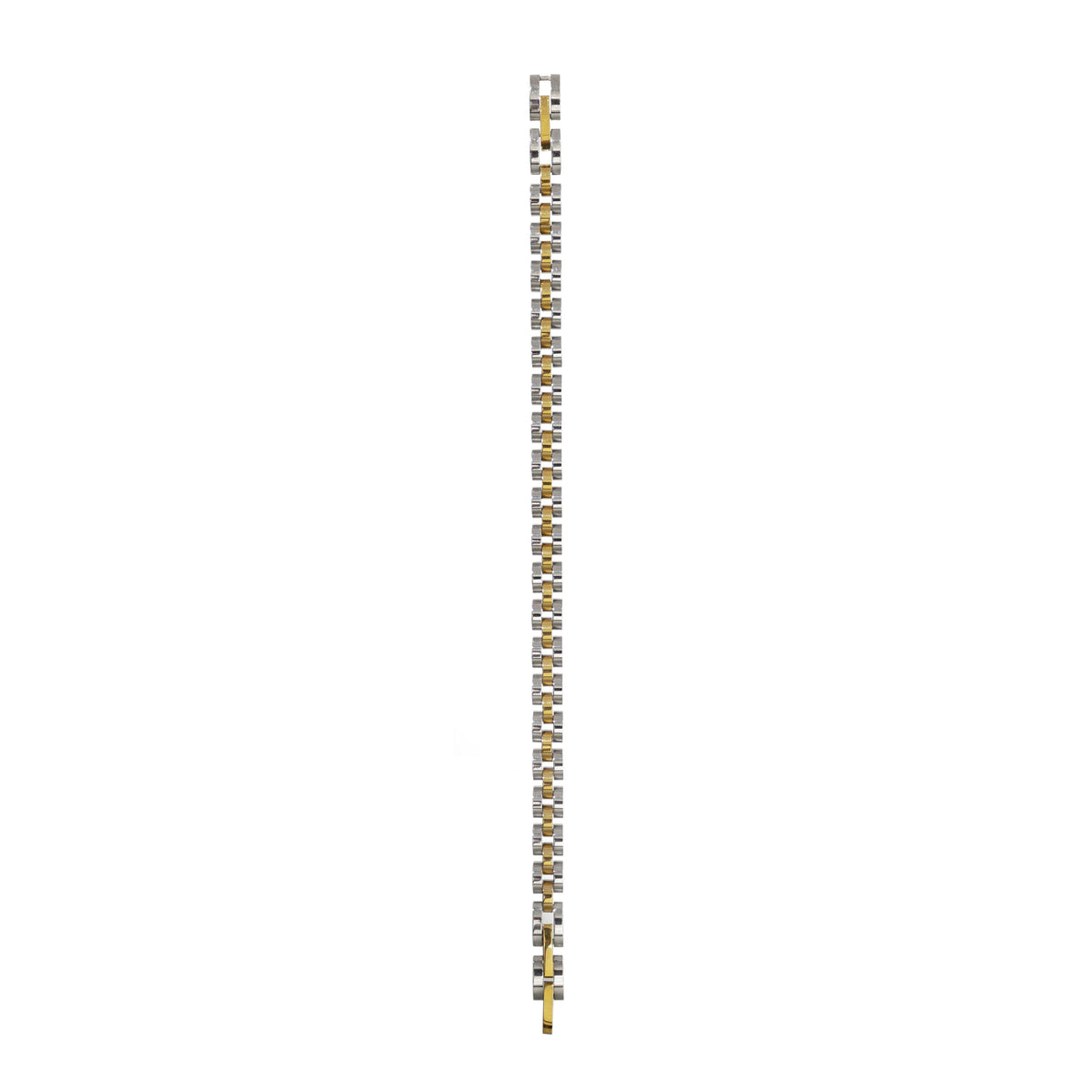 Waterproof Two-Tone Dainty Watch Band Bracelet