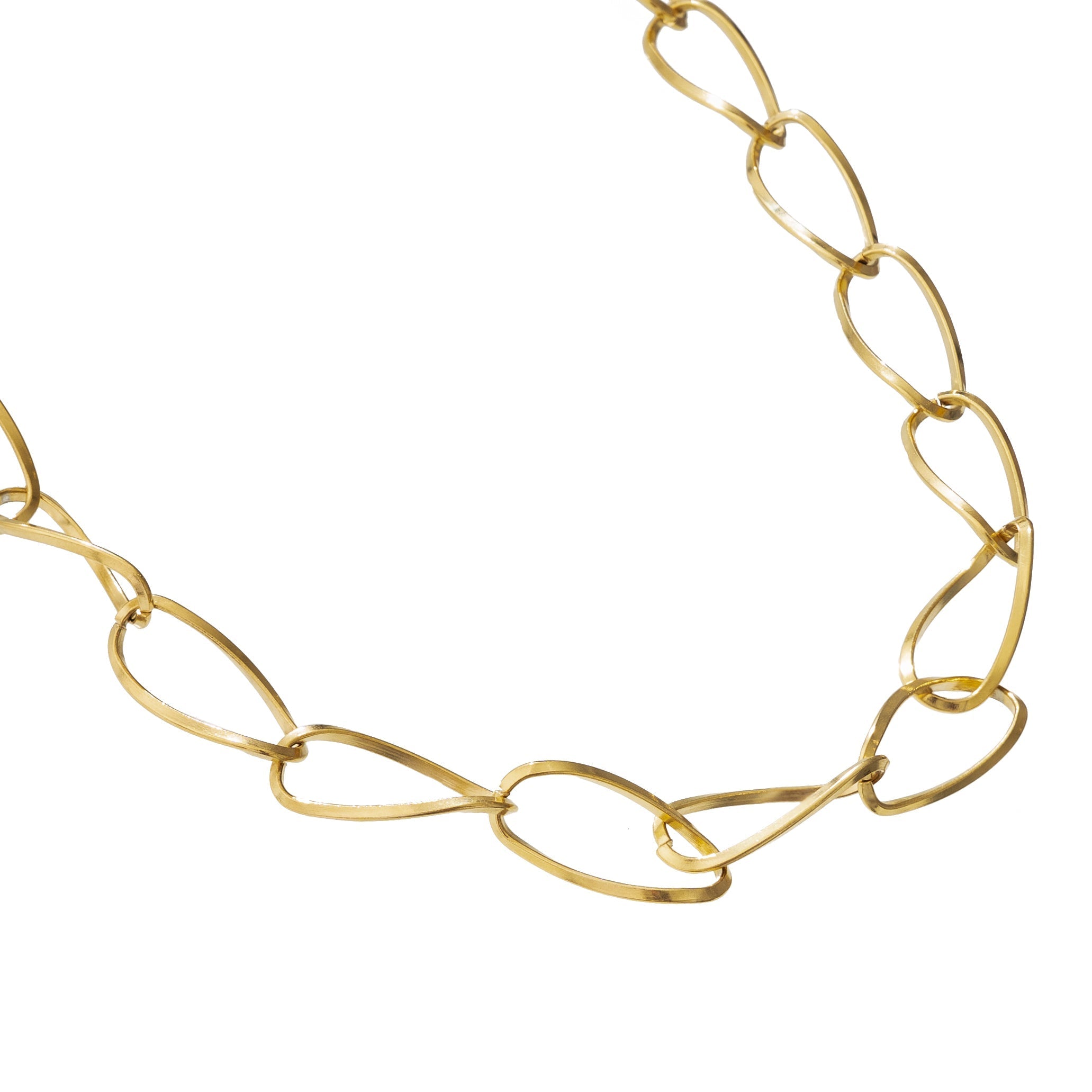Waterproof Gold Big Thin Chain