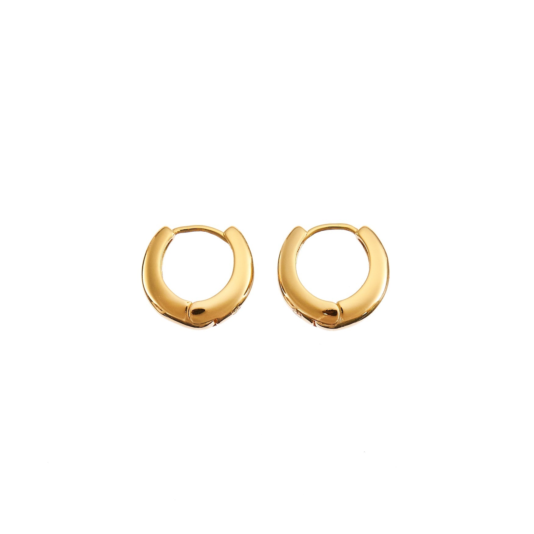 18K Gold 16mm Zenith Hoops
