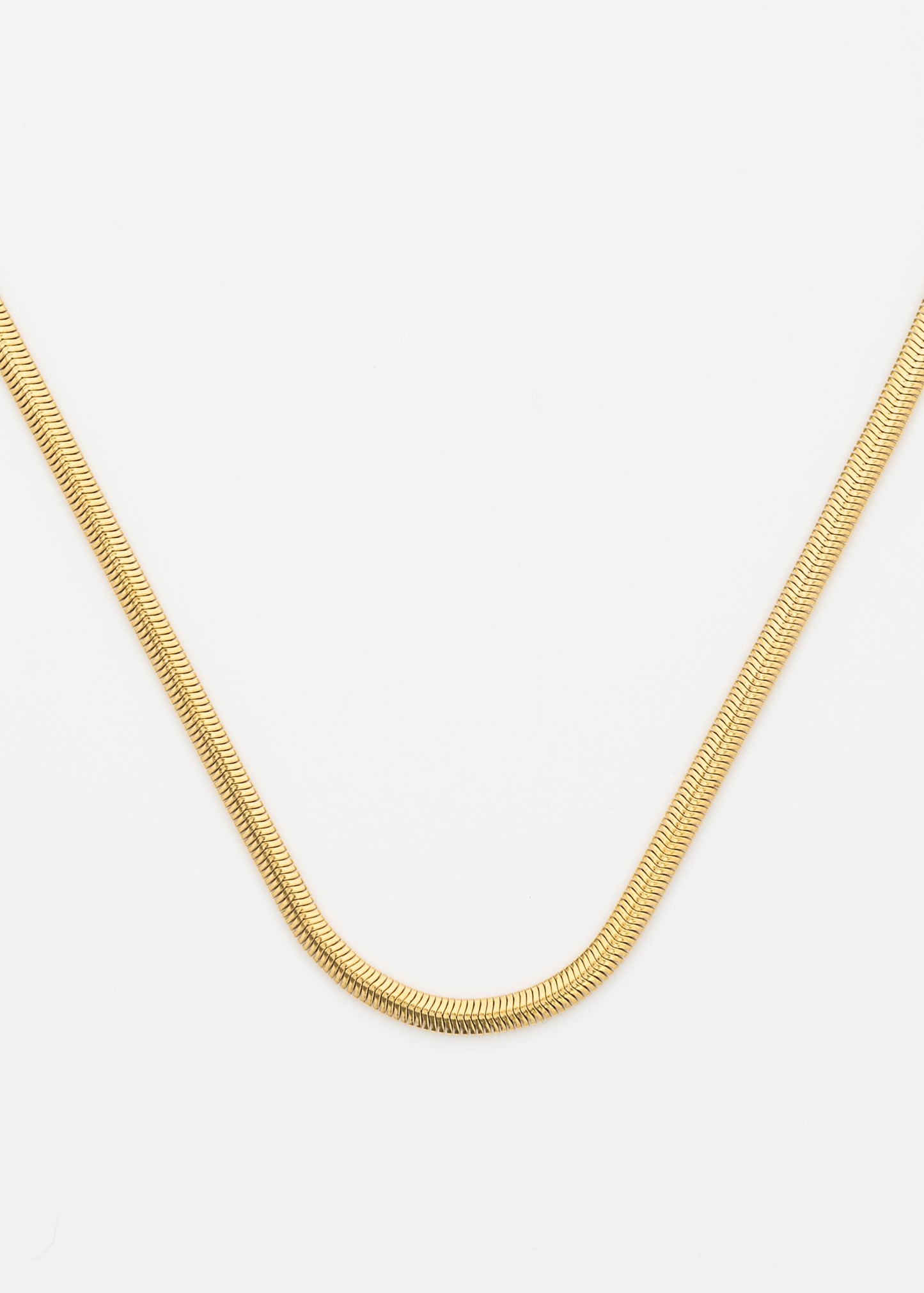 Matte Herringbone Necklace