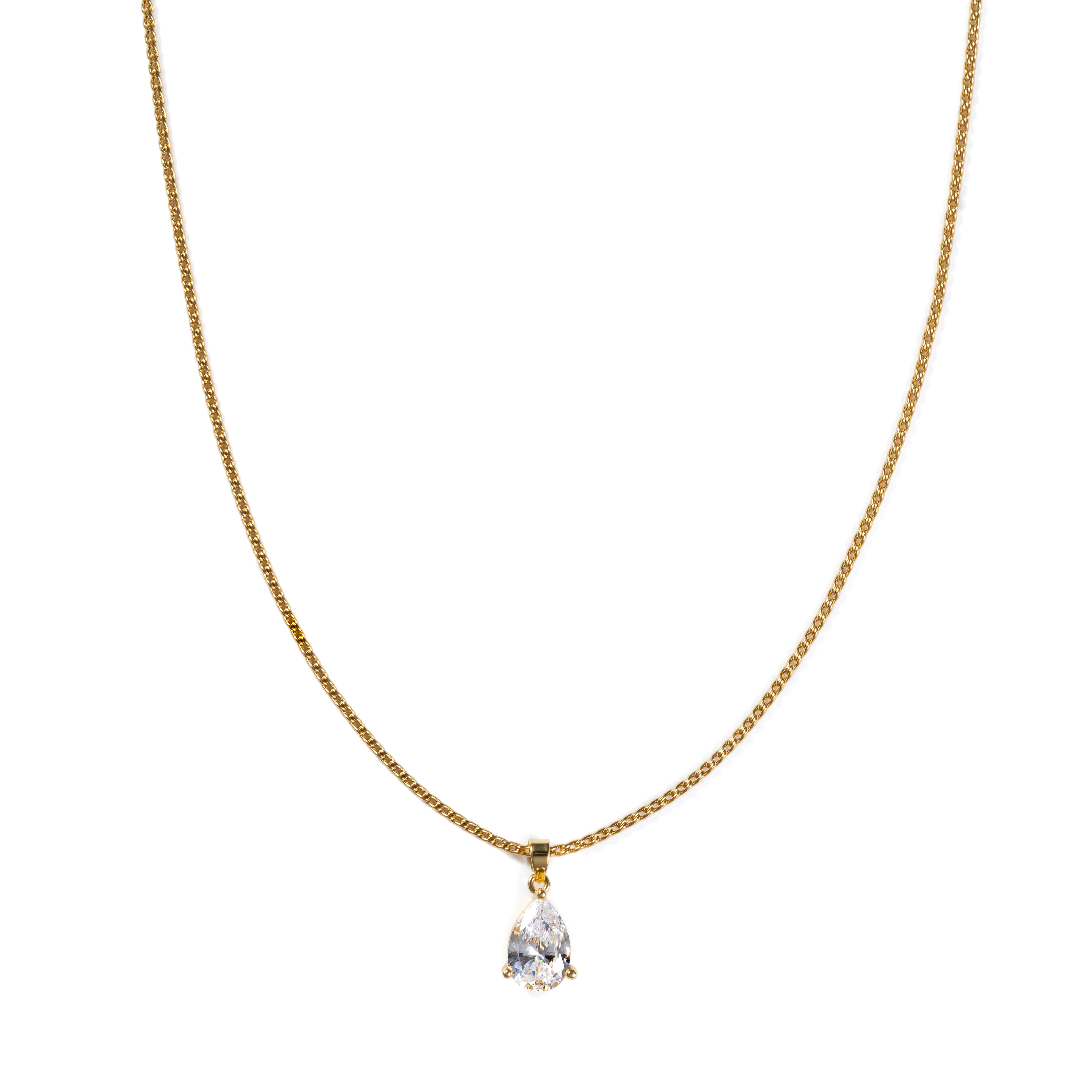 The Pear Pendant Necklace