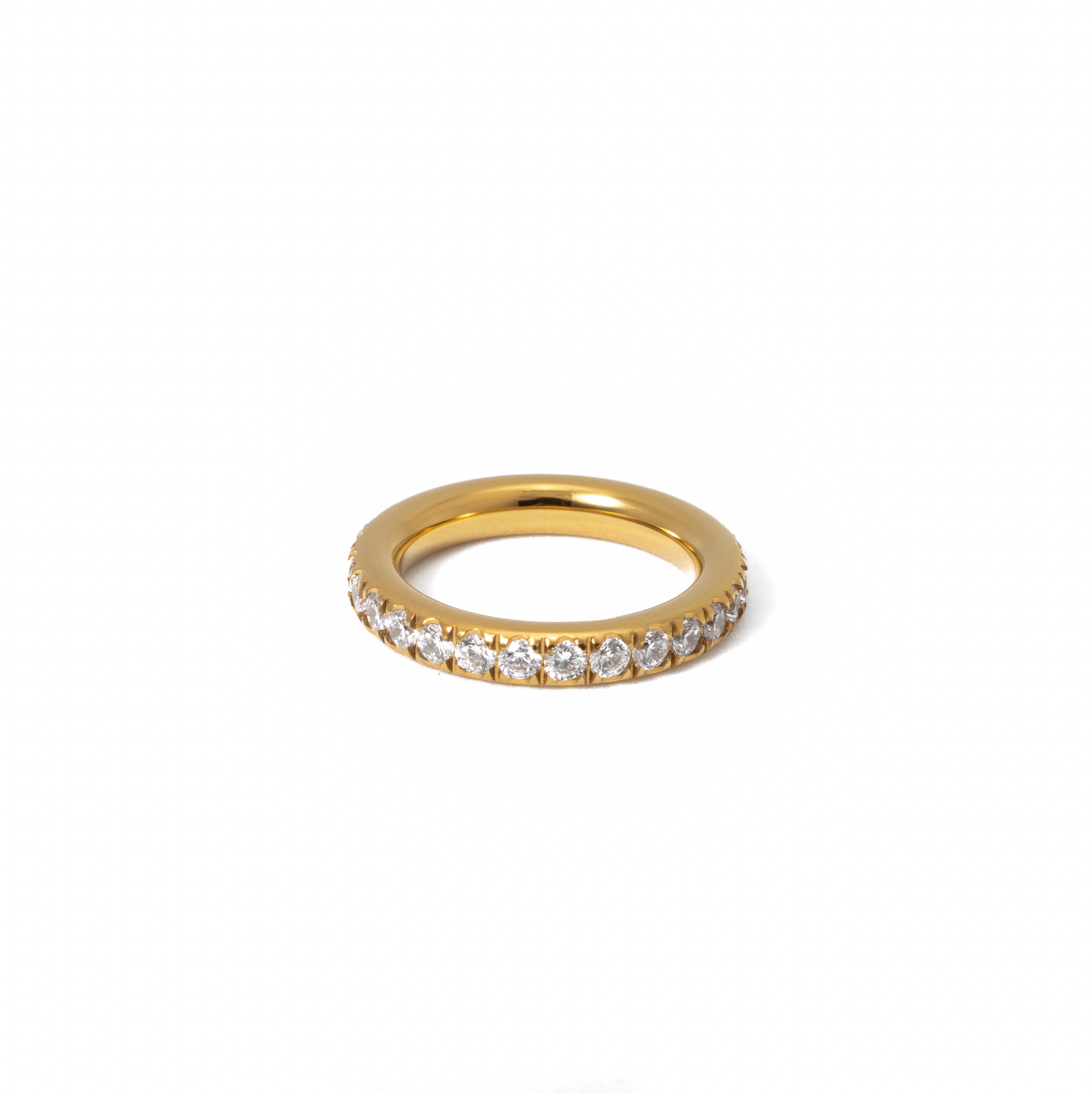 Waterproof Chunky Tennis Ring