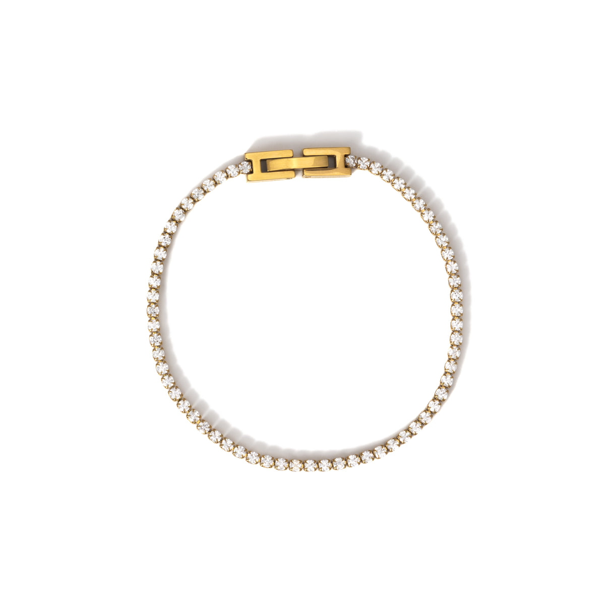 Waterproof 2mm Tennis Bracelet