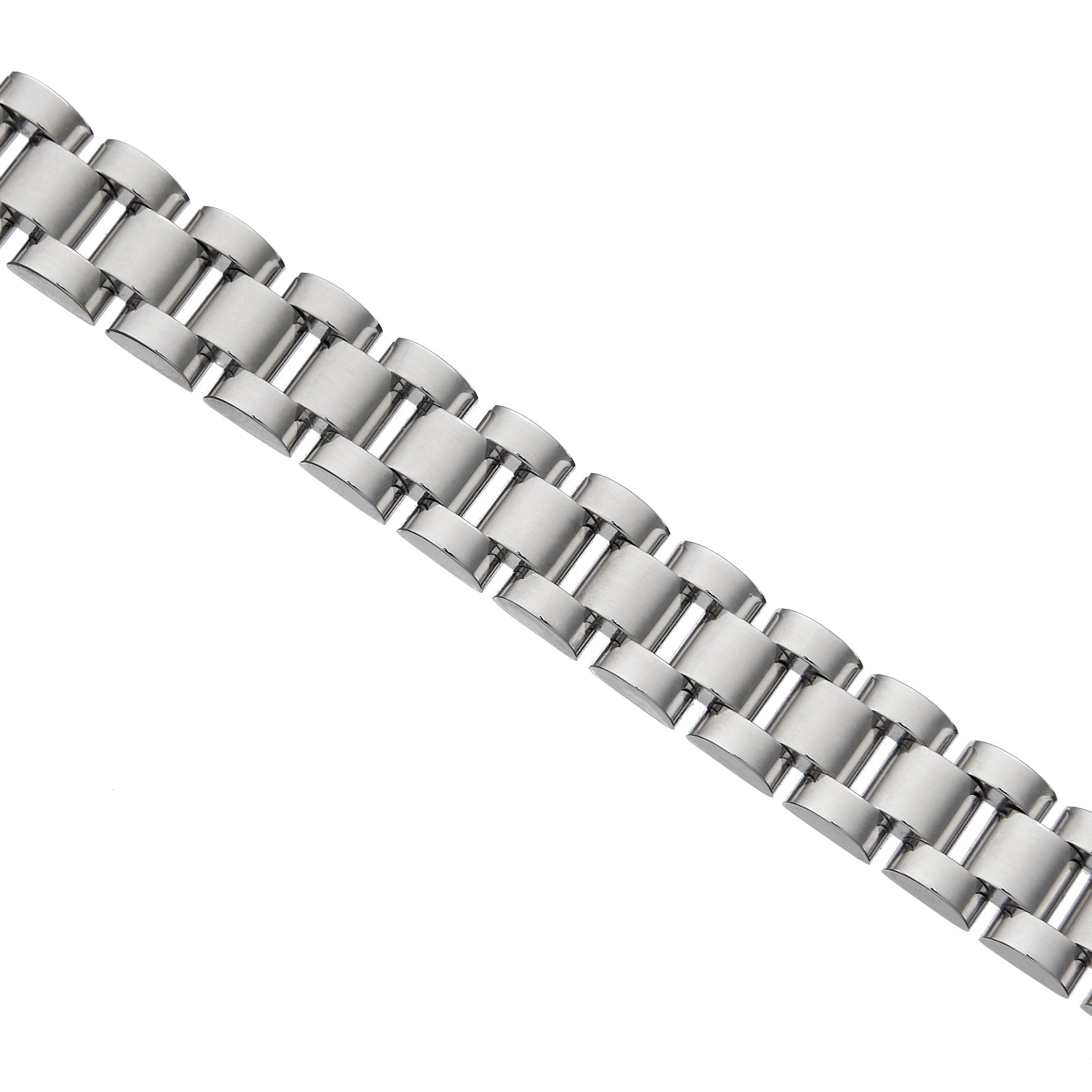 Waterproof Silver Watch Band Bracelet