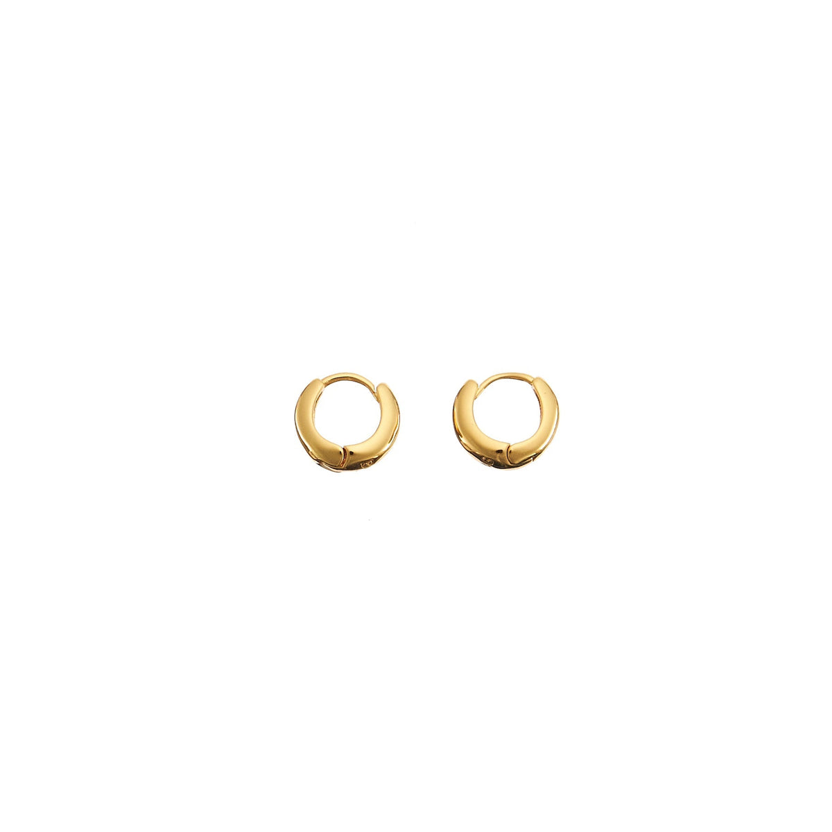 18K Gold 10mm Zenith Huggies