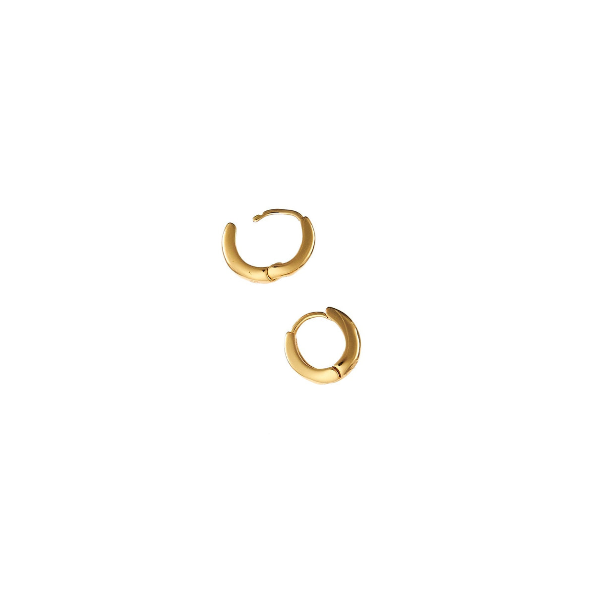 18K Gold 10mm Zenith Huggies