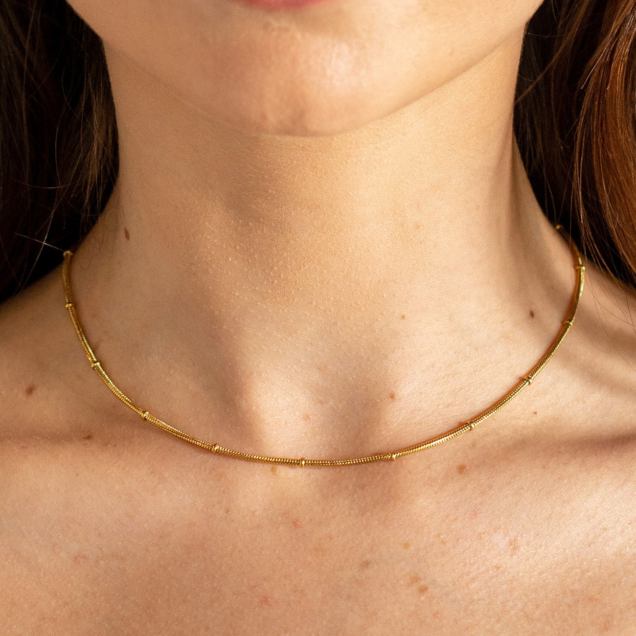 Waterproof Gold Rope Satellite Chain