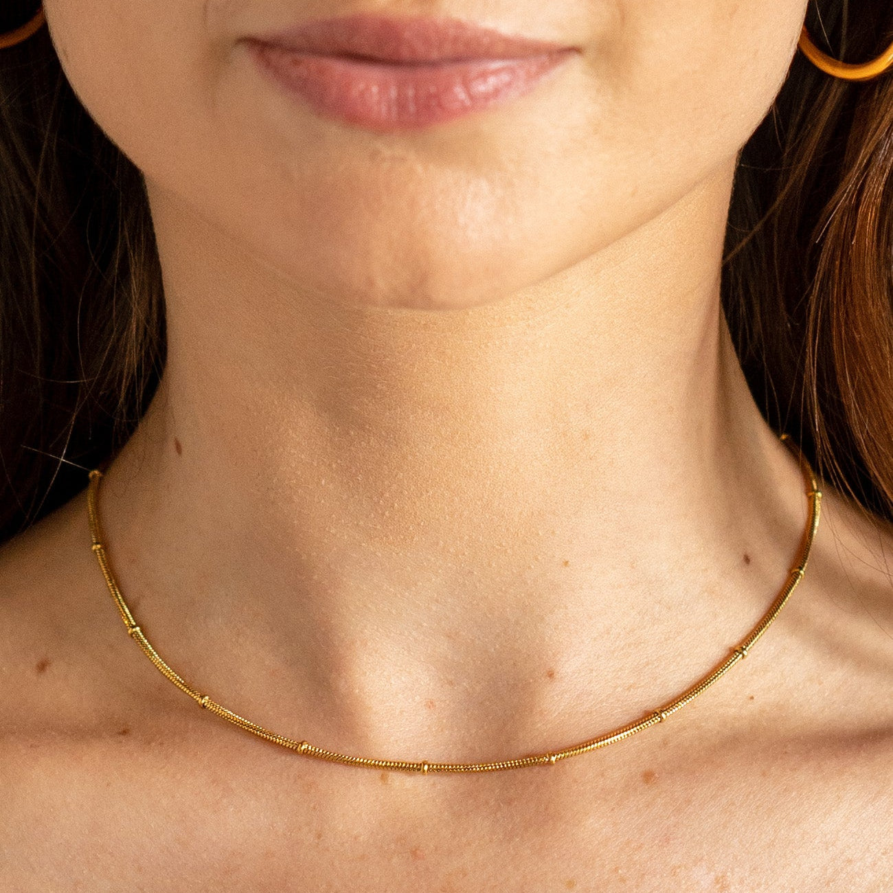 Waterproof Gold Rope Satellite Chain