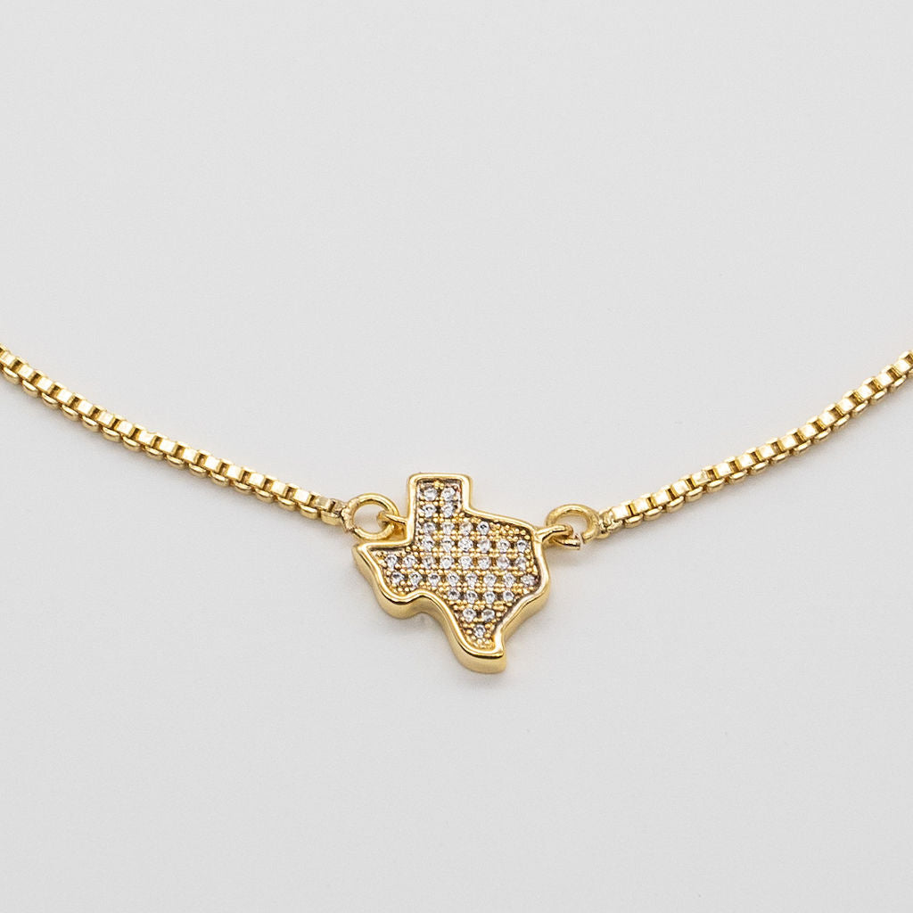 18K Gold Texas Shiny Bracelet