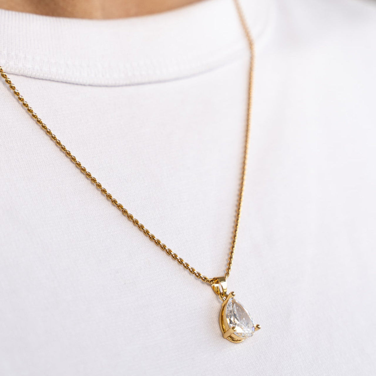 The Pear Pendant Necklace