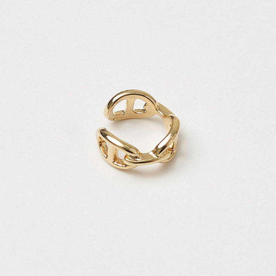 16K Gold Marine Ear Cuff