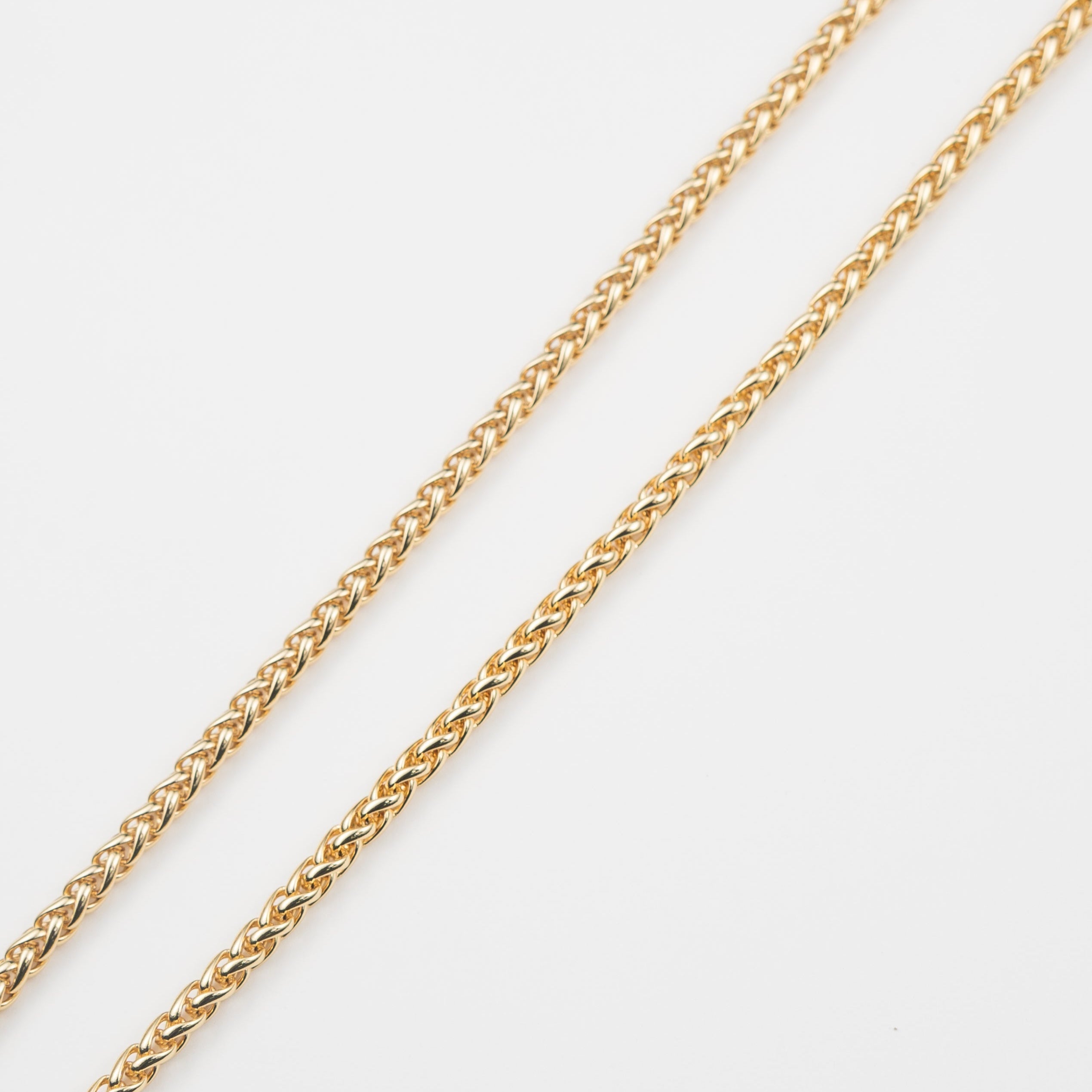 18K Gold Mini Knotted Necklace