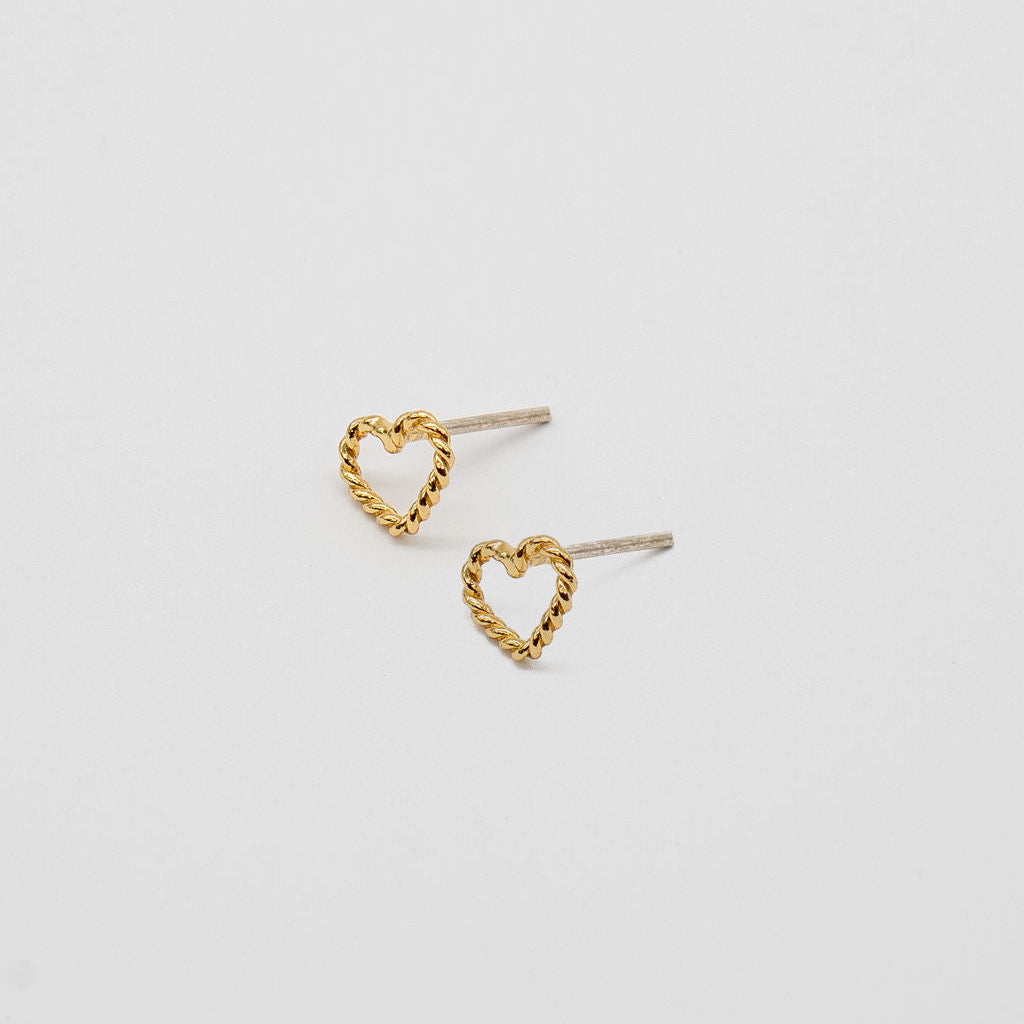 Heart Drop Earrings