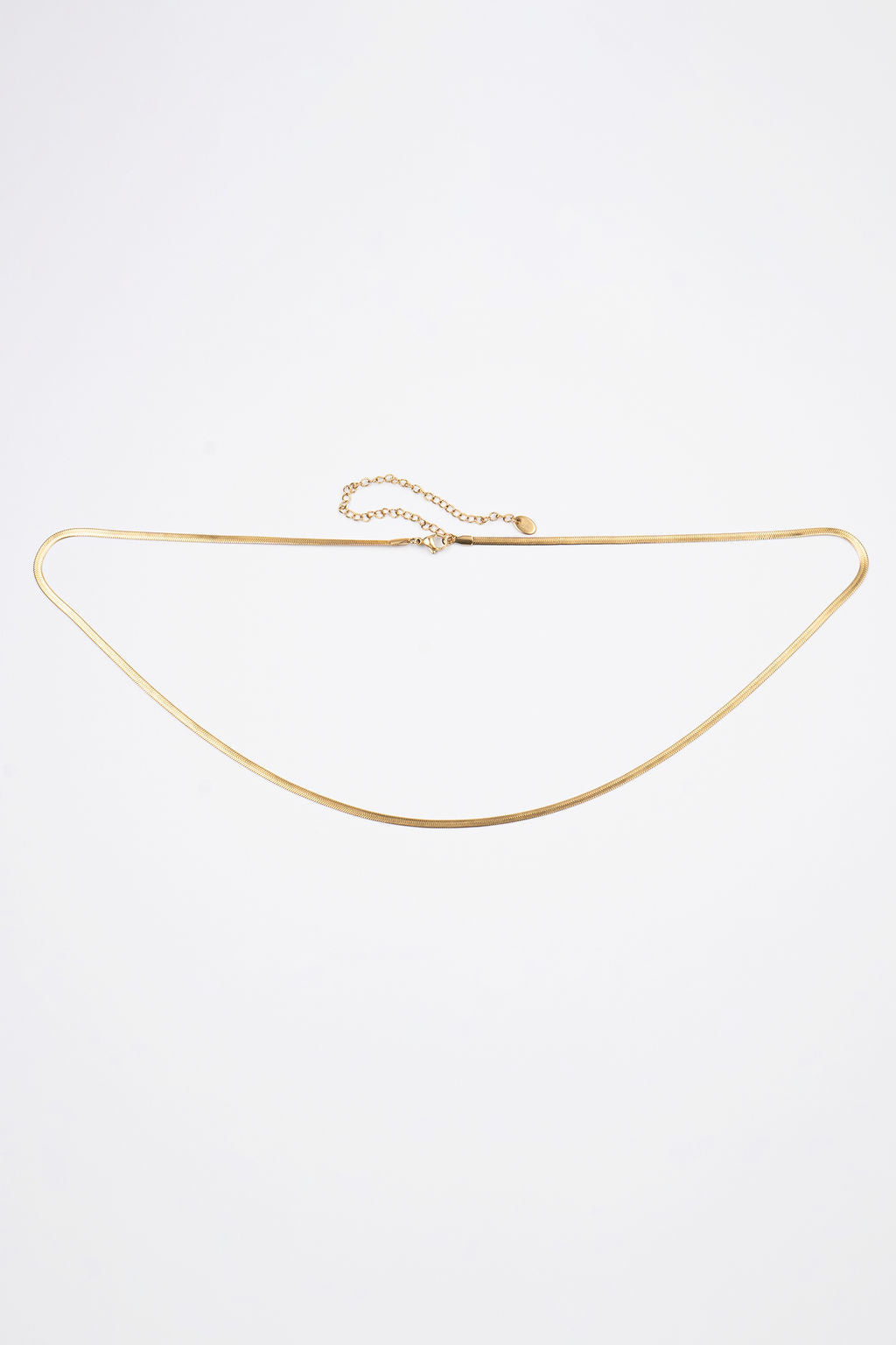 Waterproof Herringbone Belly Chain