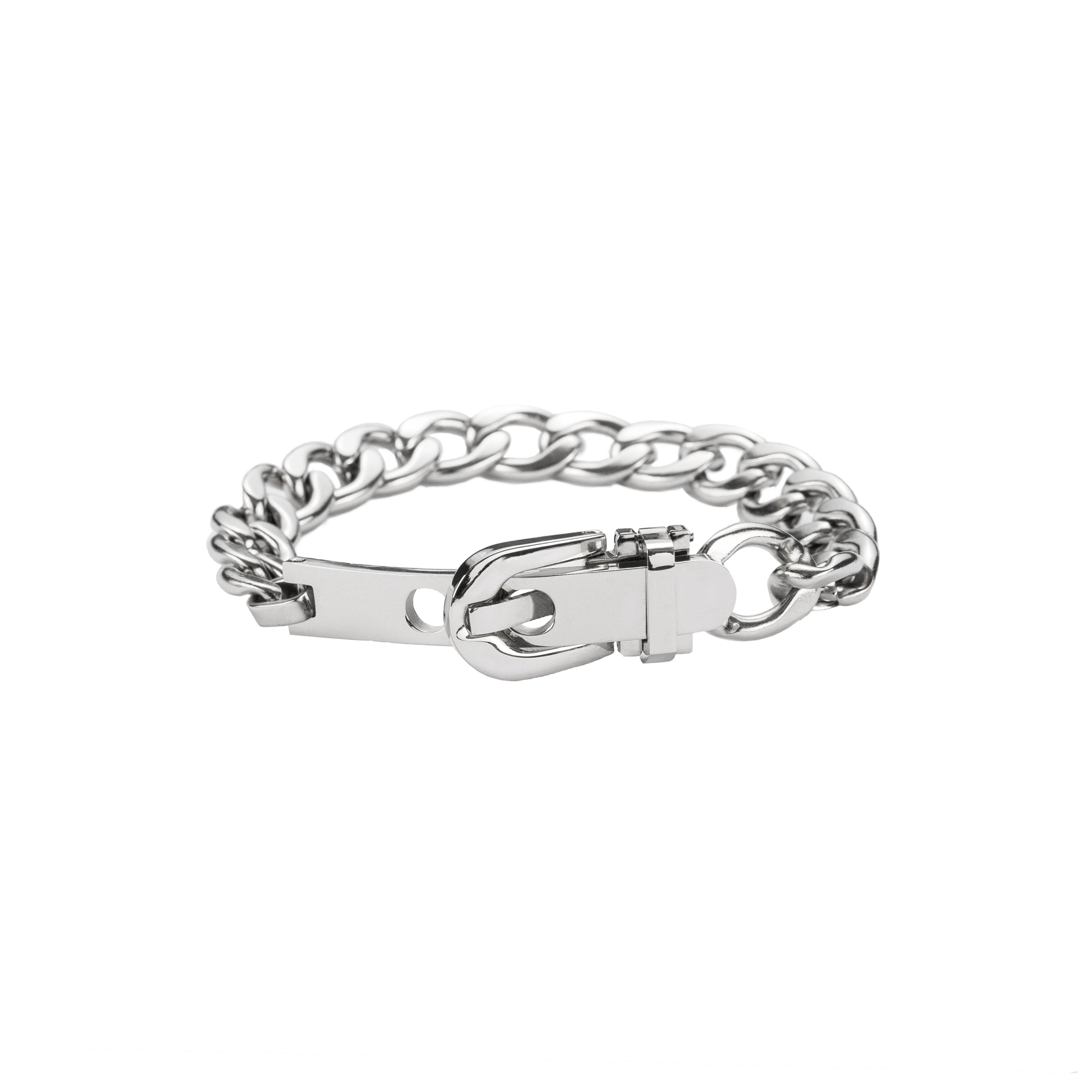 Waterproof Silver Belt Bracelet