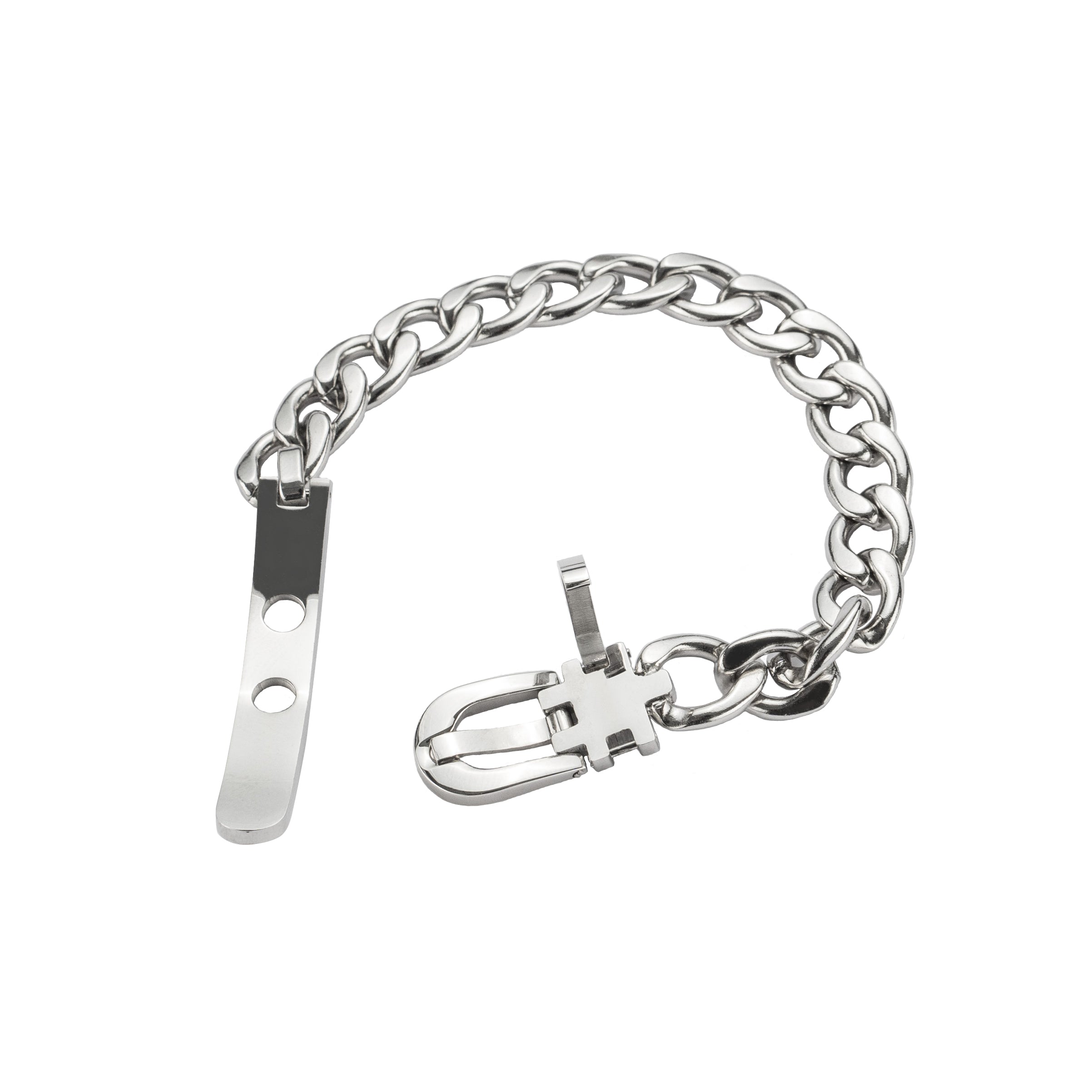 Waterproof Silver Belt Bracelet
