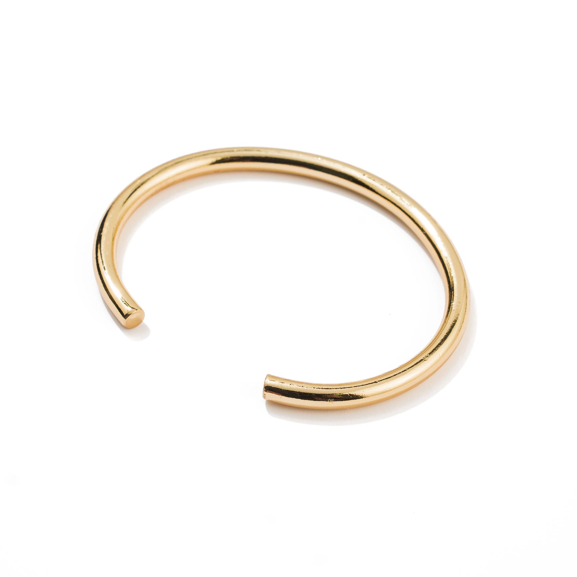 24K Twin Gold Bangle