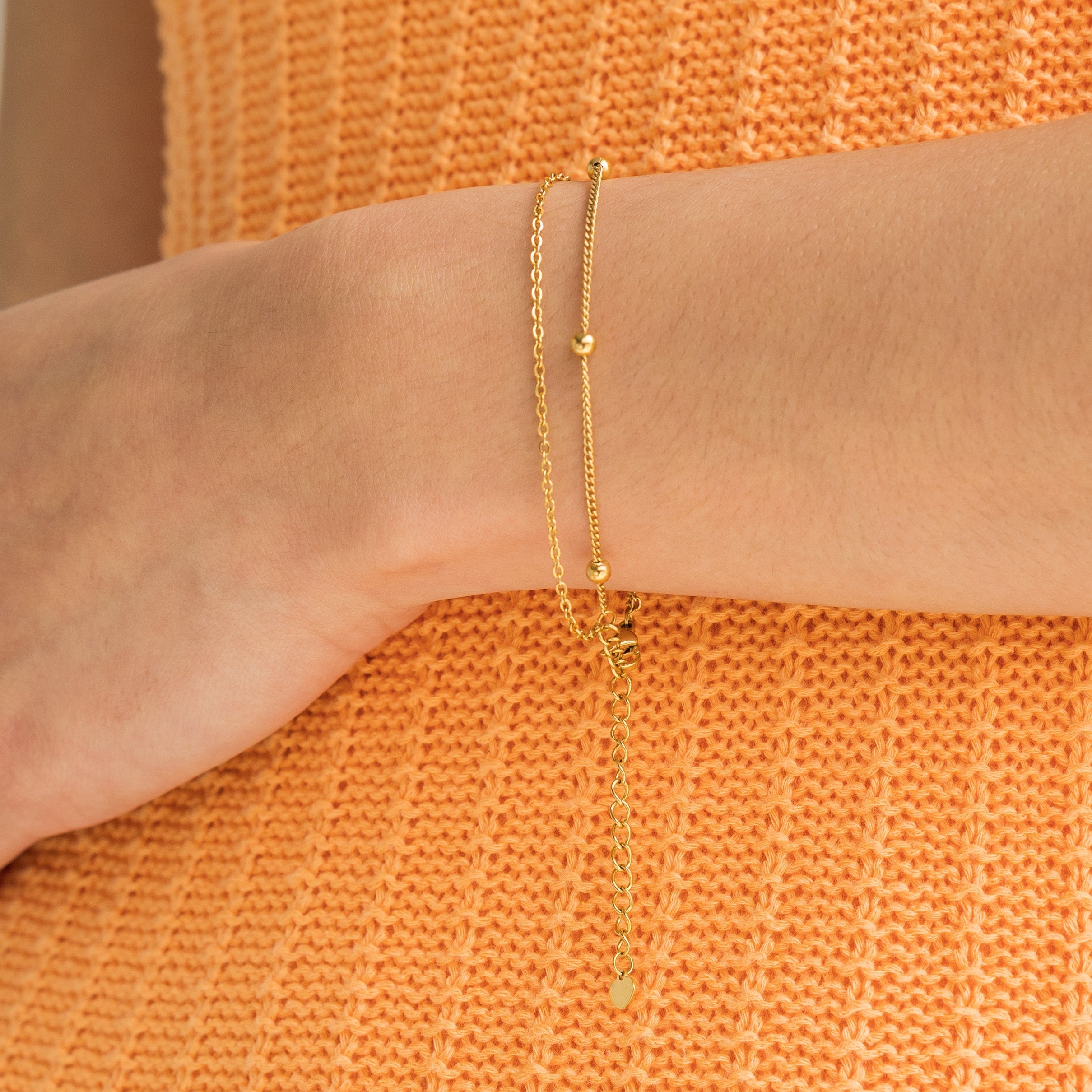 Waterproof Dainty Double Bracelet