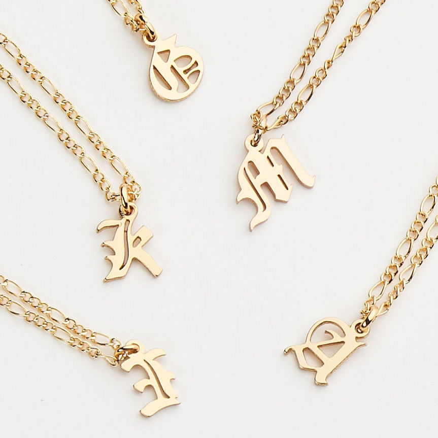 Old English initials