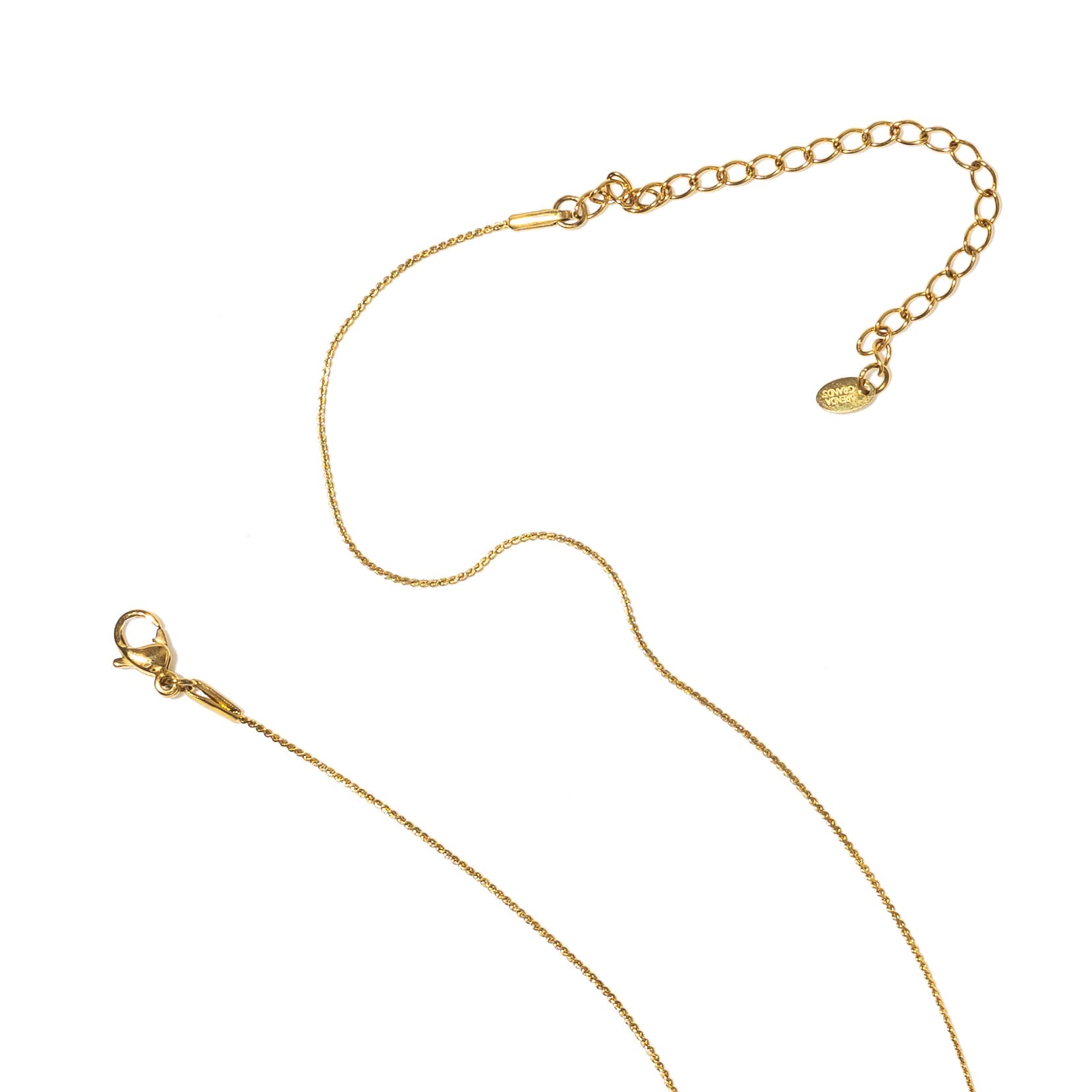 18K Gold Dainty Opal Necklace