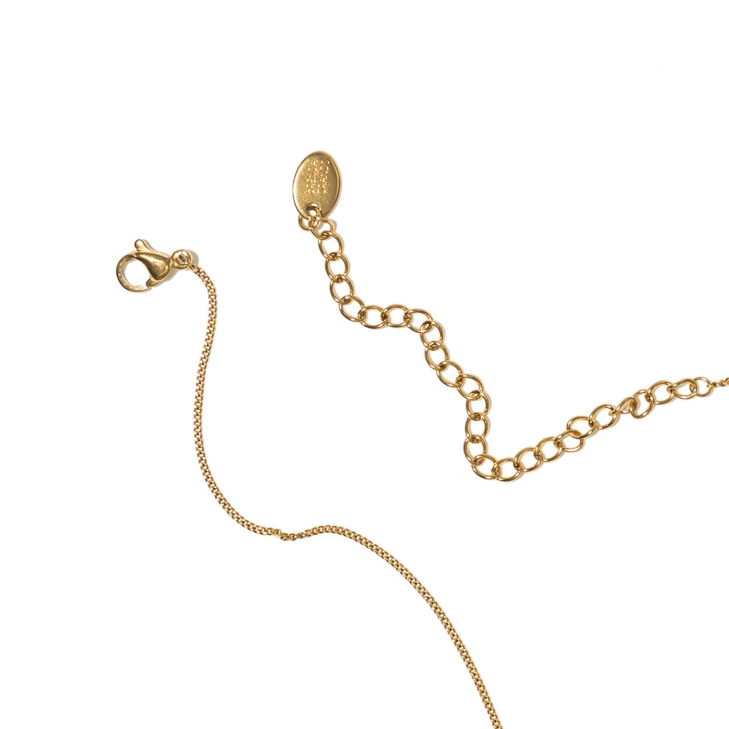 18K Gold Dainty Diamond Cross Pendant Necklace