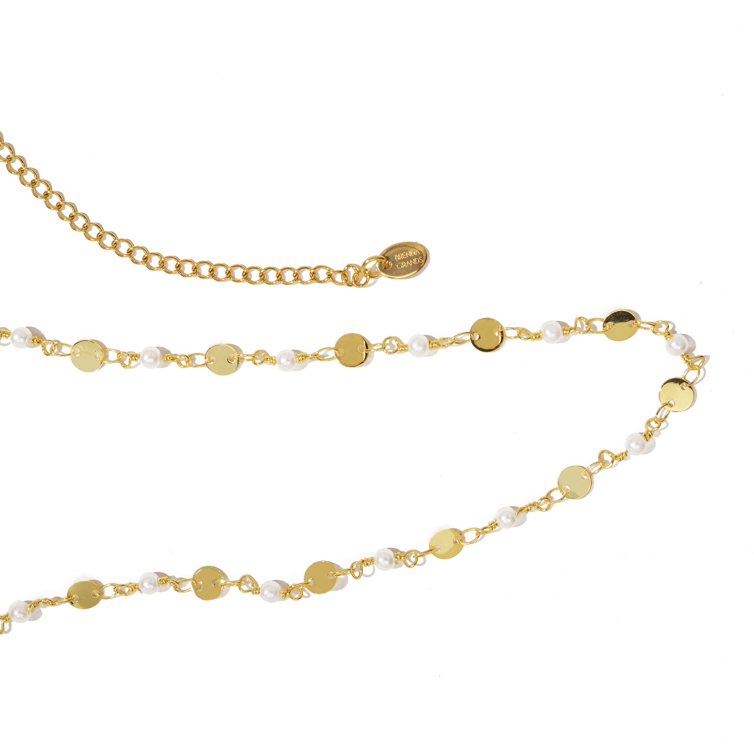 Water resistant Pearl Belly Chain