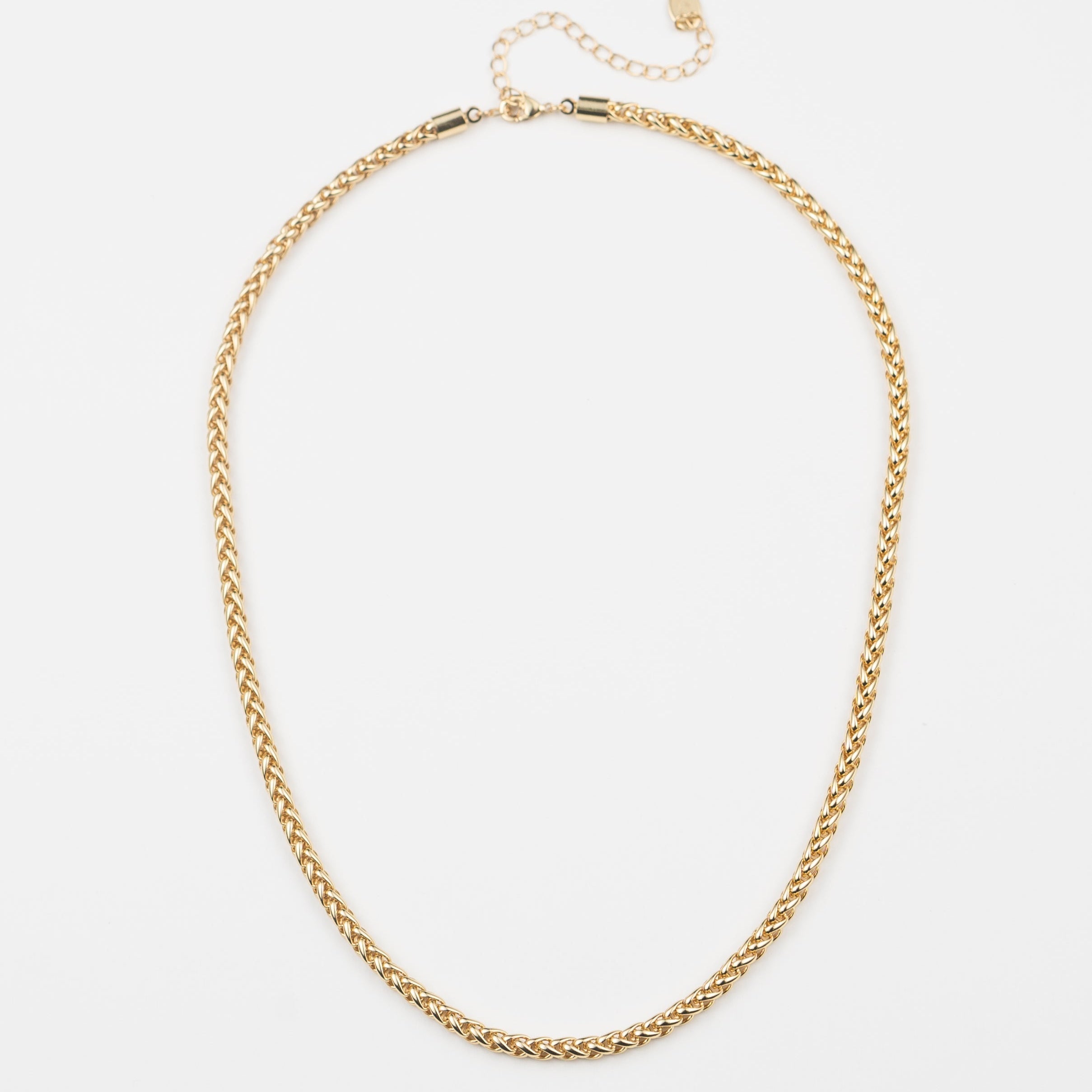 18K Gold Mini Knotted Necklace