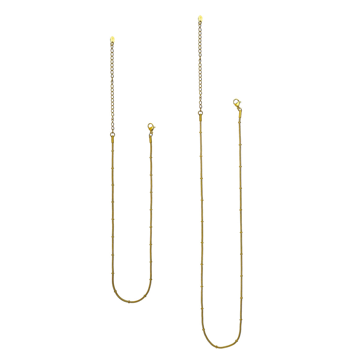 Waterproof Gold Rope Satellite Chain