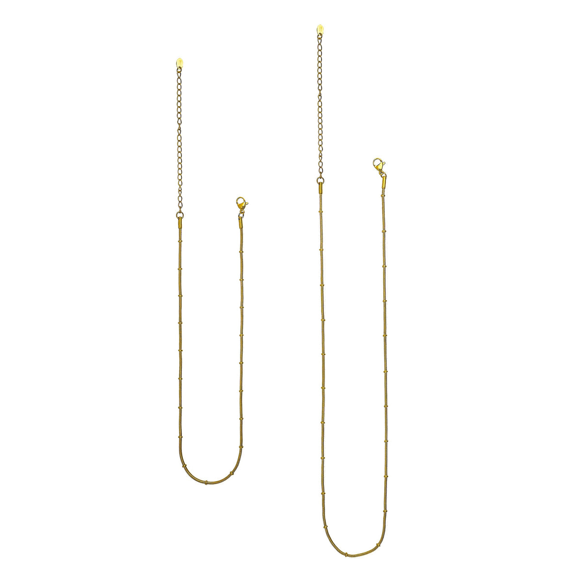 Waterproof Gold Rope Satellite Chain