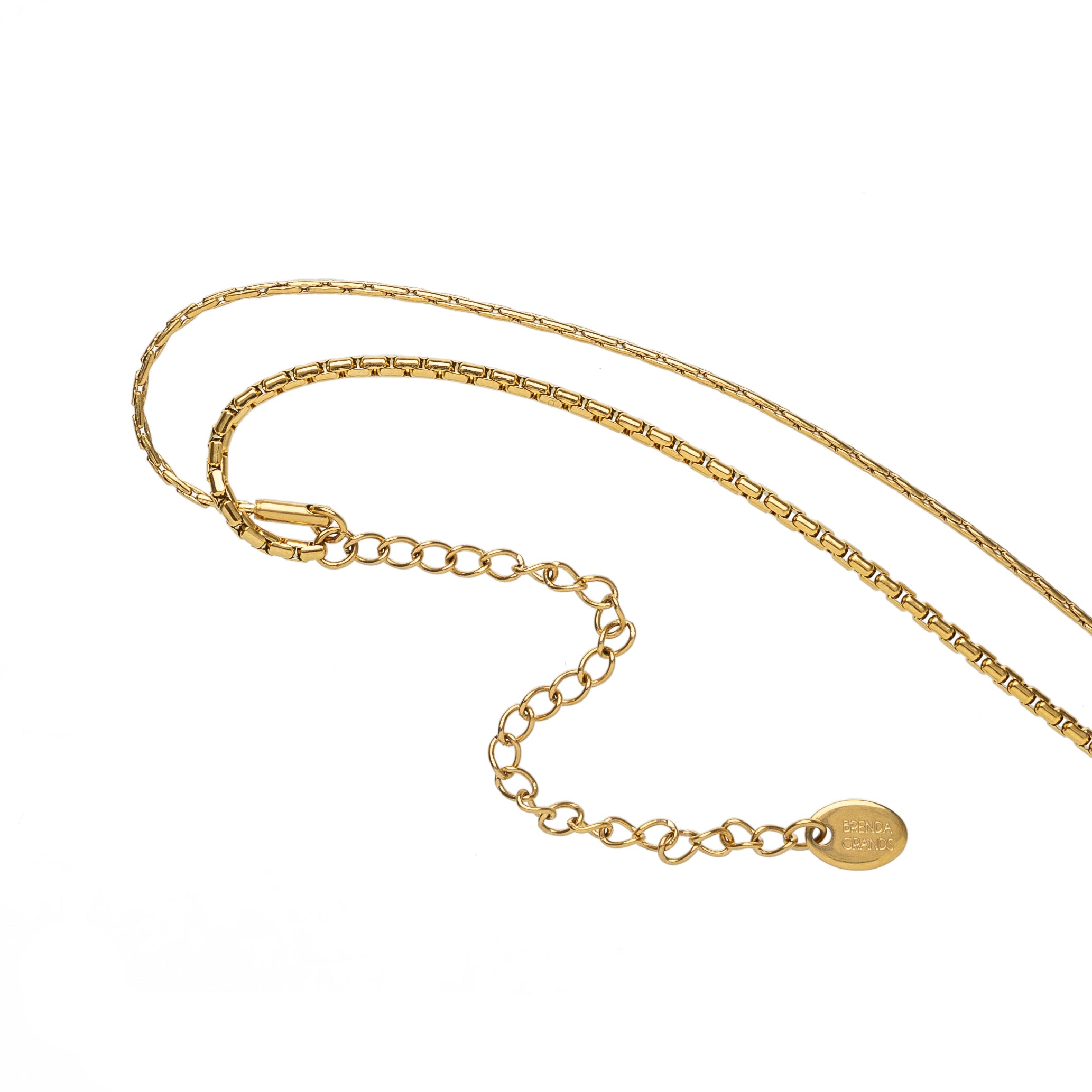 Waterproof Gold Layered Double Choker