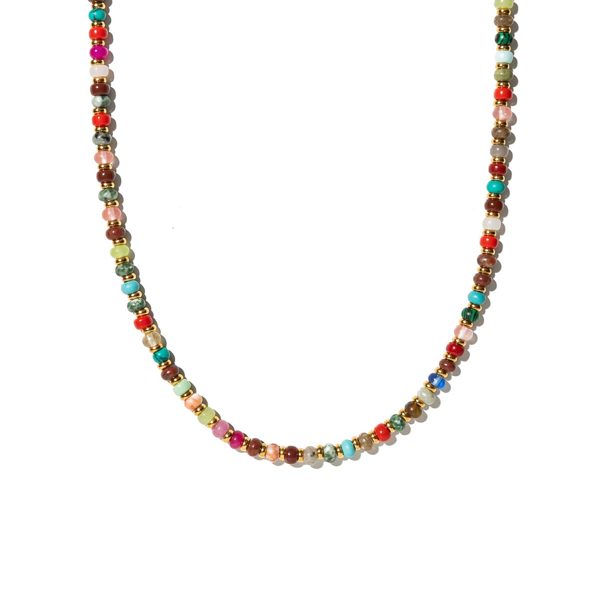 Waterproof Gemstone Glow Necklace