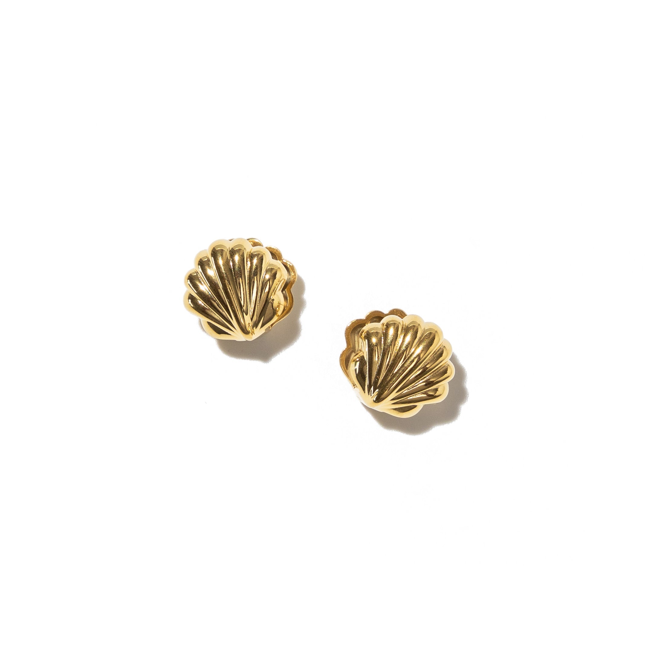 Waterproof Double Shell Earrings