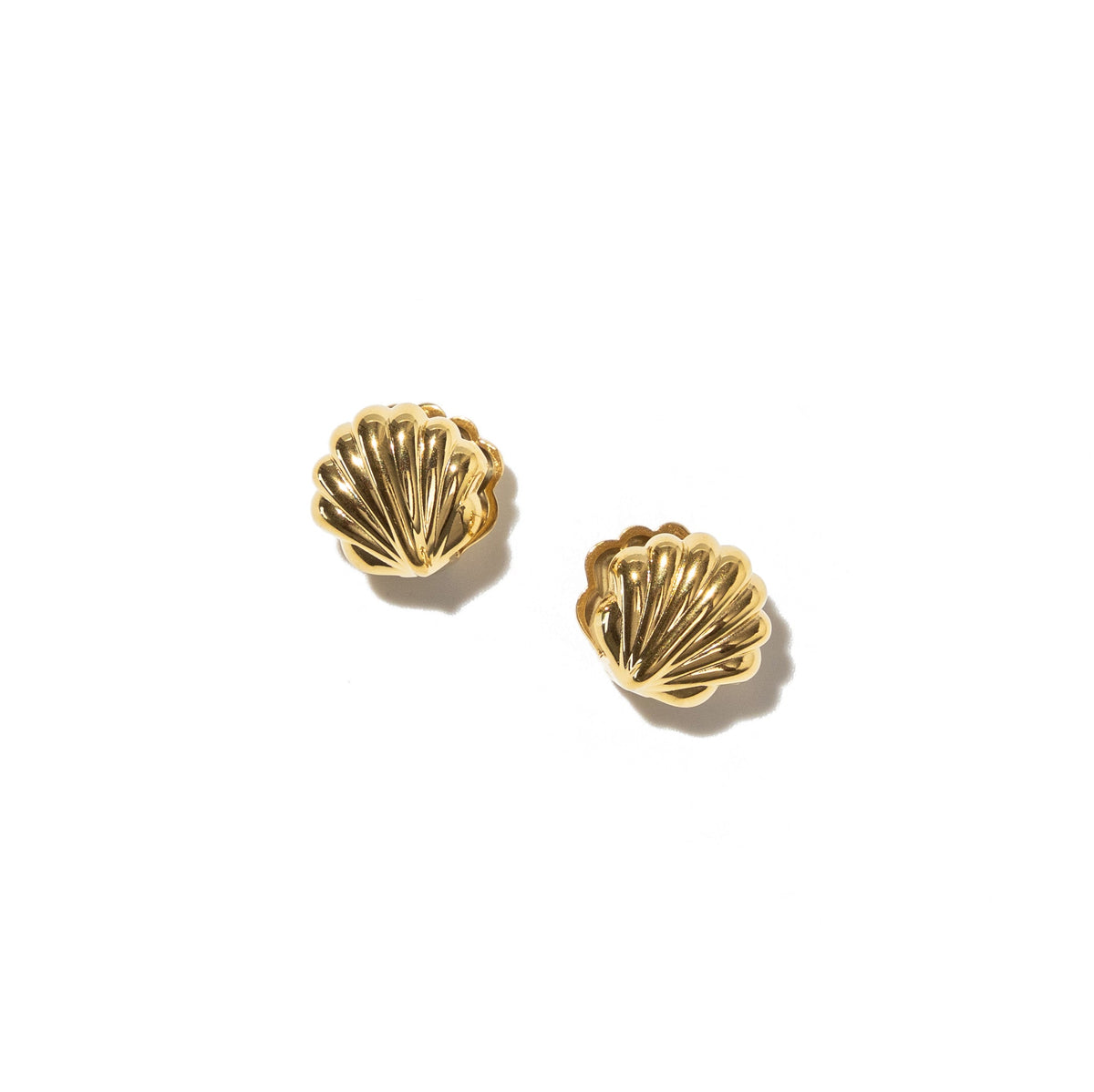 Waterproof Double Shell Earrings