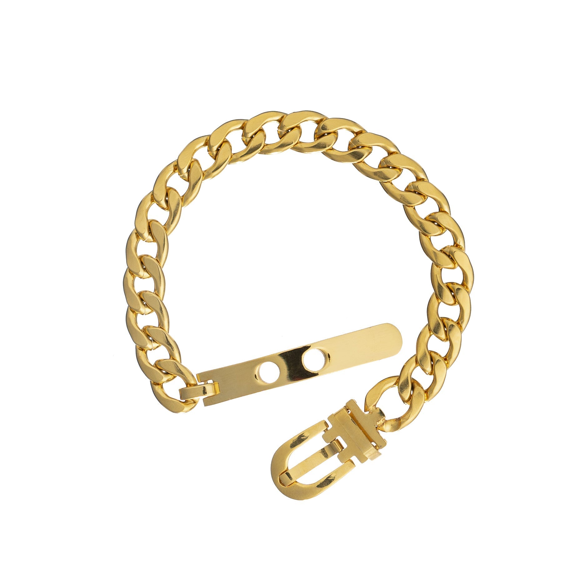 Waterproof Gold Belt Bracelet