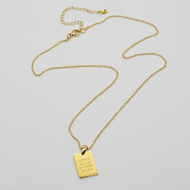 Love Each Other Necklace