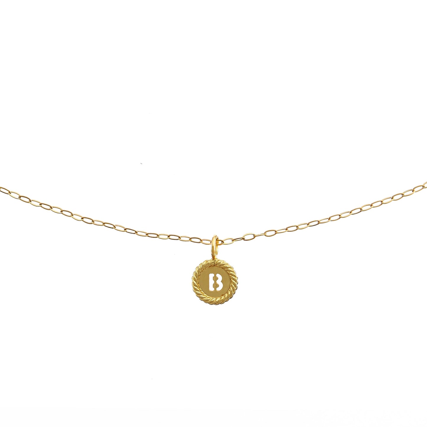 Waterproof Sealed with Love Initial Necklace