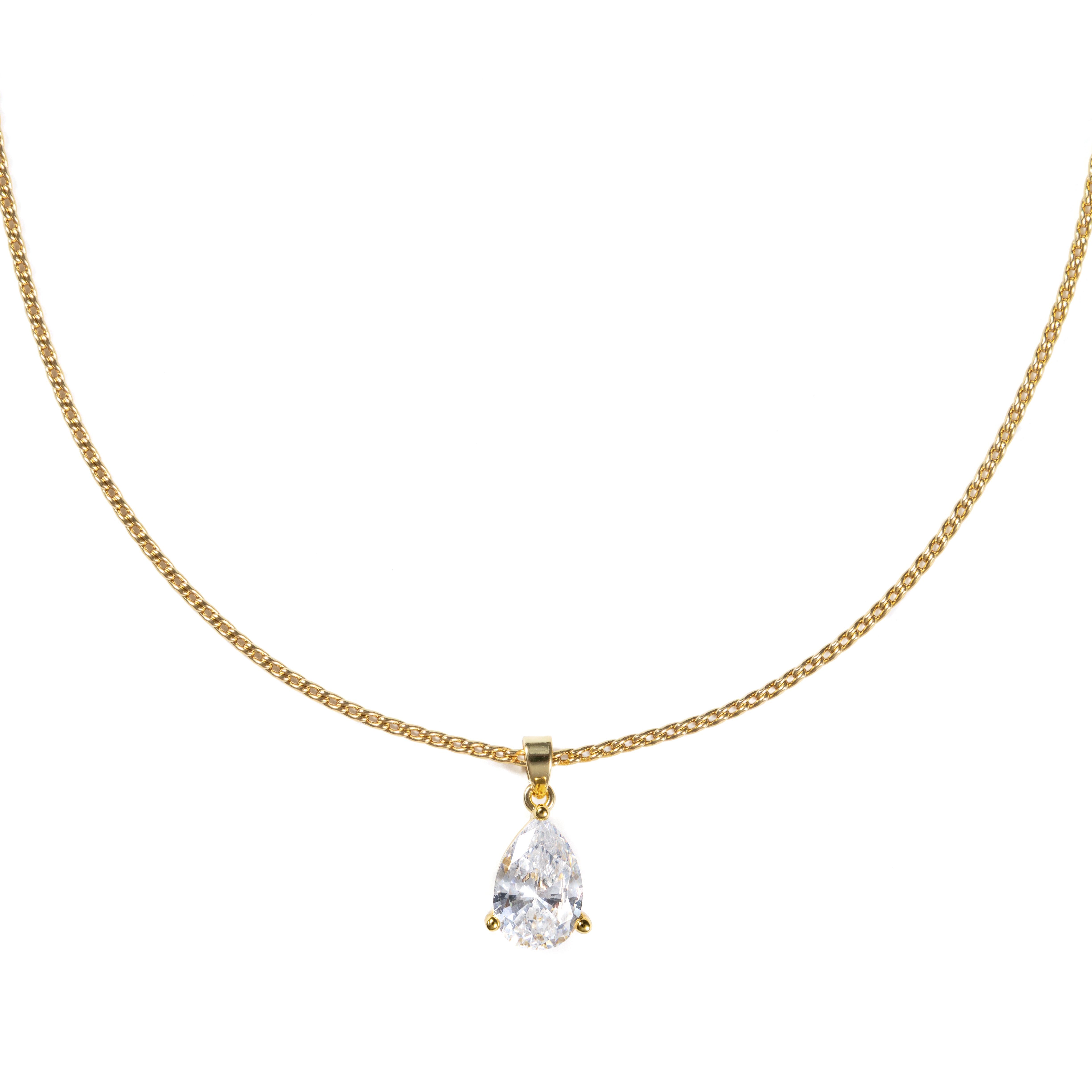 The  Pear Pendant Necklace
