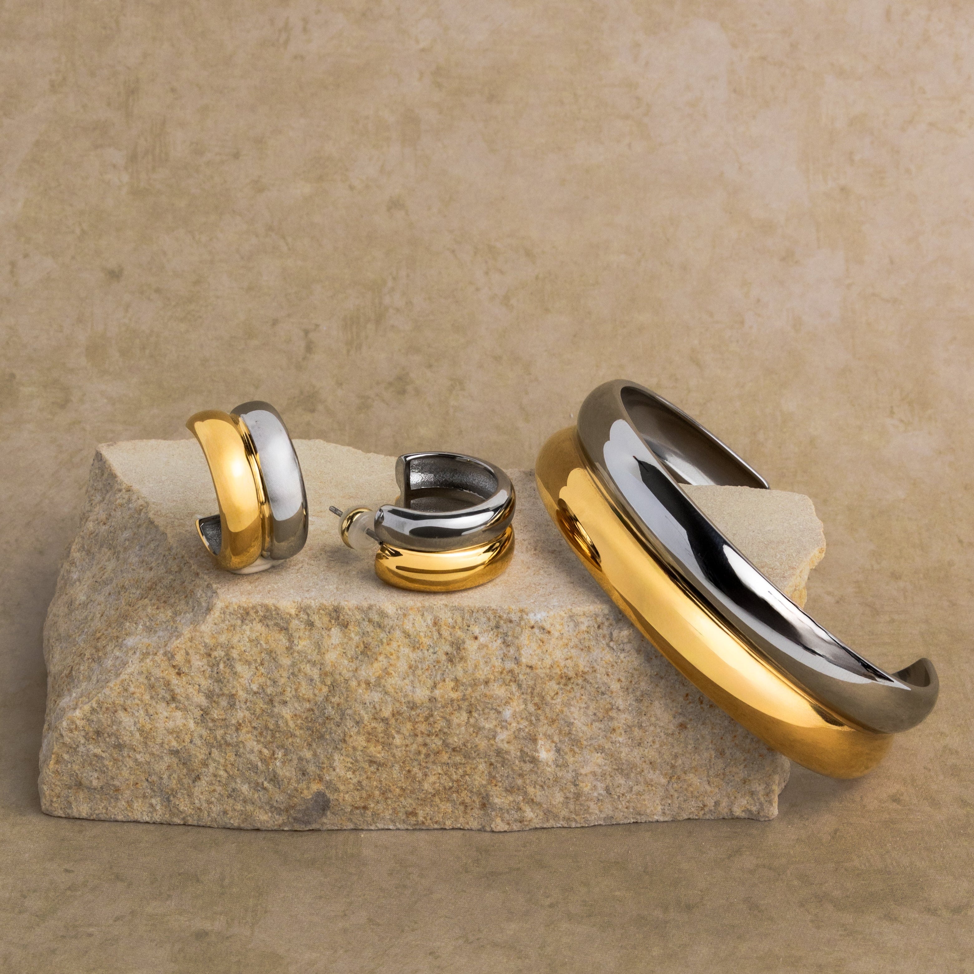 Waterproof Twin Two -Tone Cuff