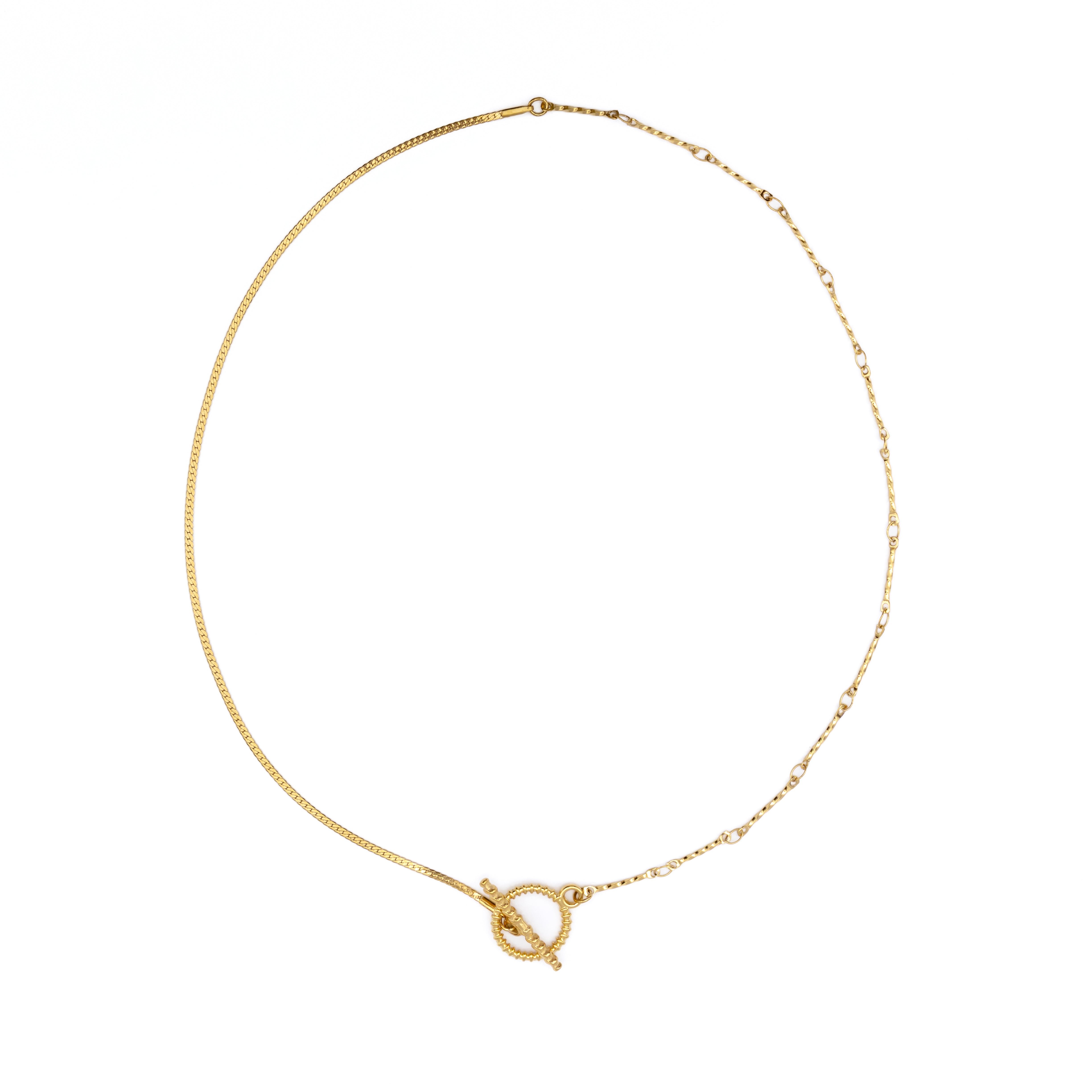 Waterproof Gold Dainty Circle Pendant