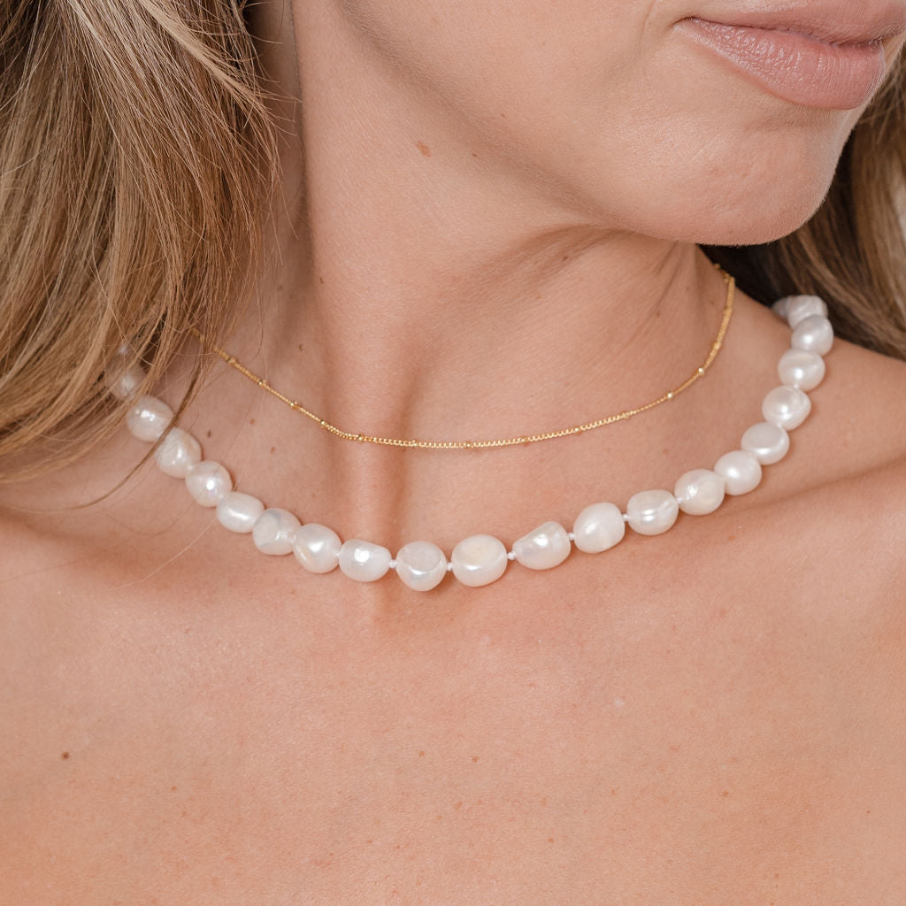 Statement Fresh Water Pearl Necklace