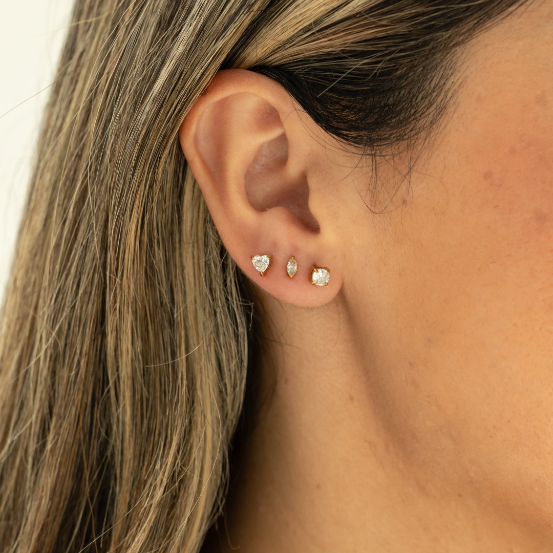 Triple earring set