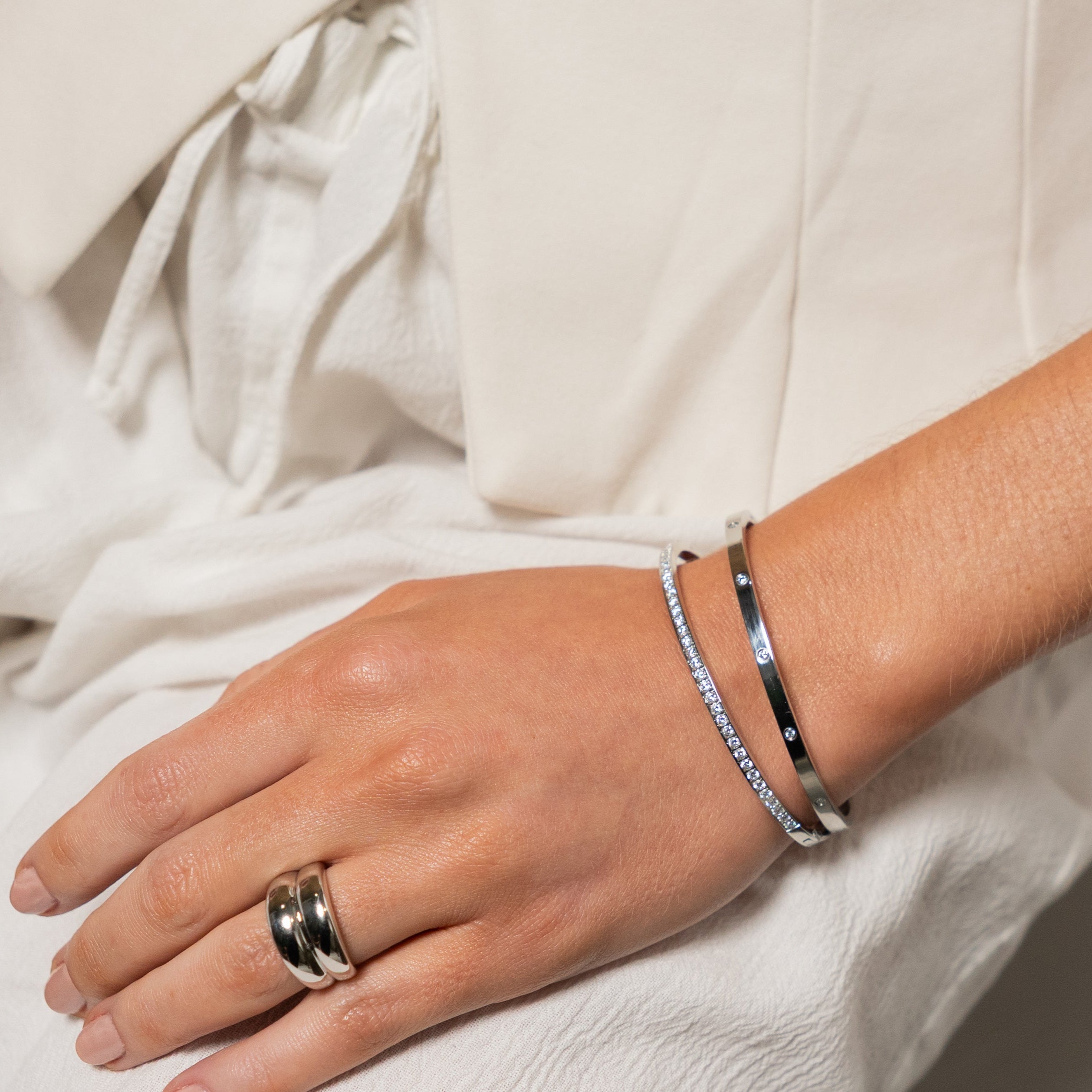 Twin Ring, Silver