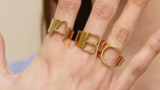 Aspen Initial Ring SET X 16